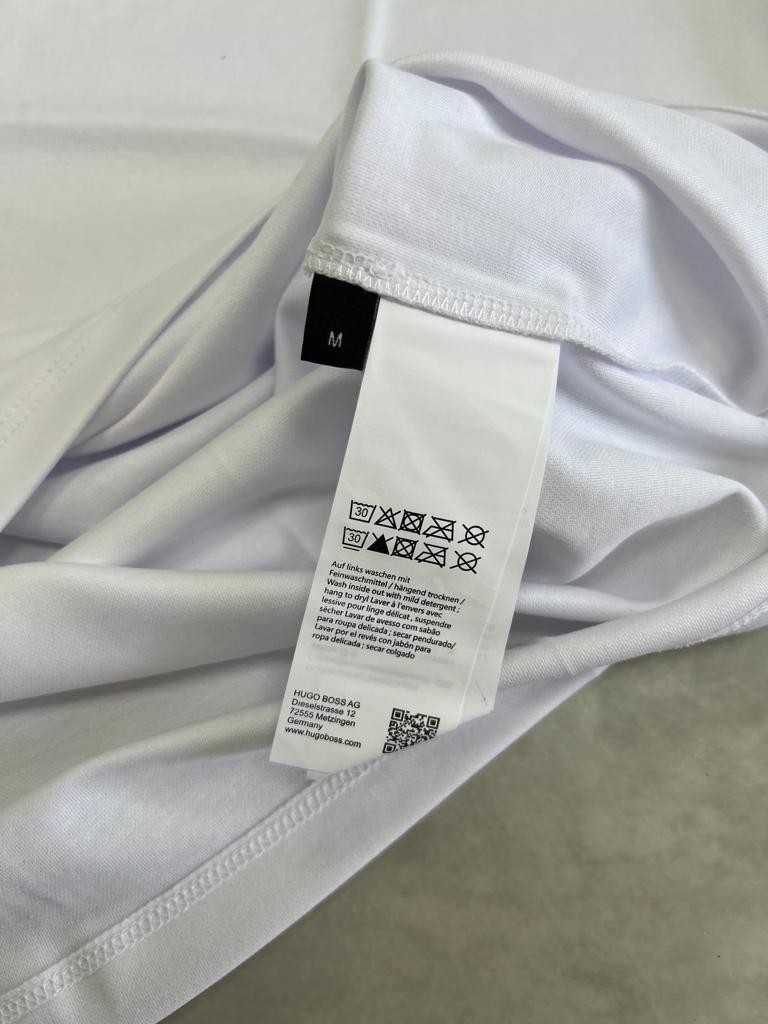 Porche x Bss Logo Clima Cool (Nefes Alan) White T-shirt