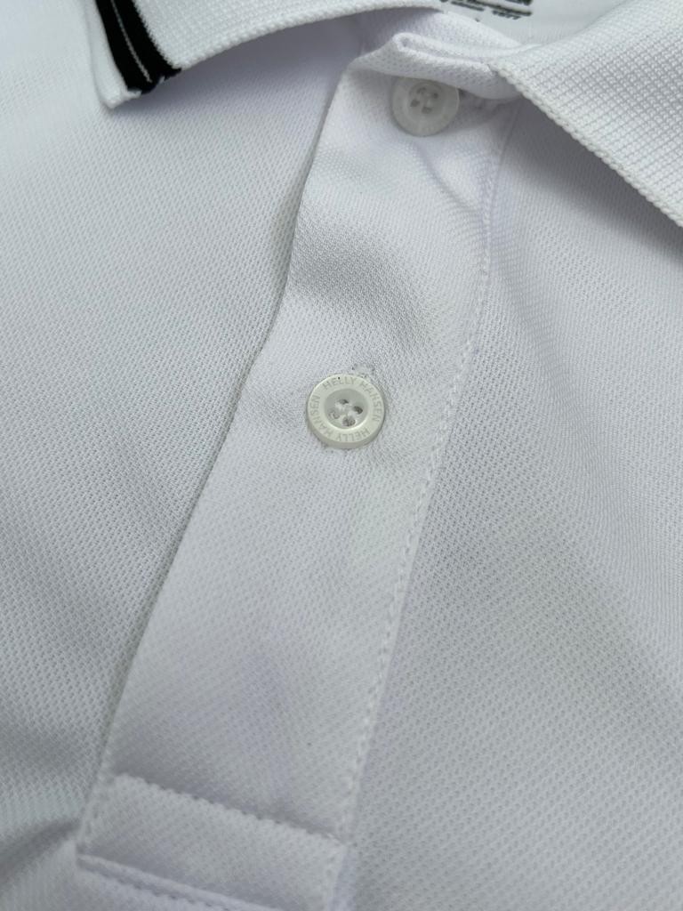 3XW5 HYDROPOWER Clima Cool (Nefes Alan) Polo Yaka White T-shirt