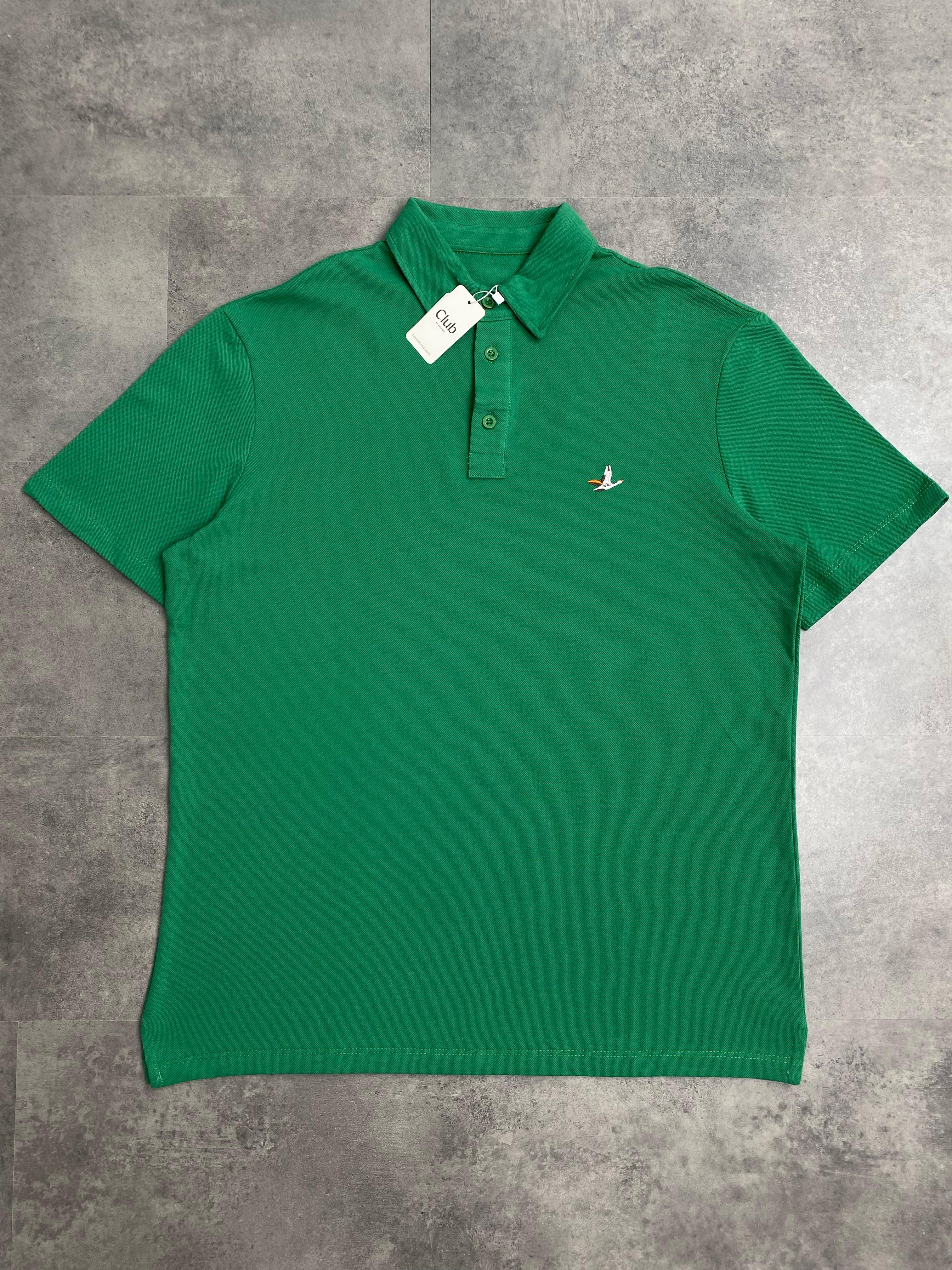 Yeni Sezon Classic Mini Logo Colourful Polo Yaka - YEŞİL