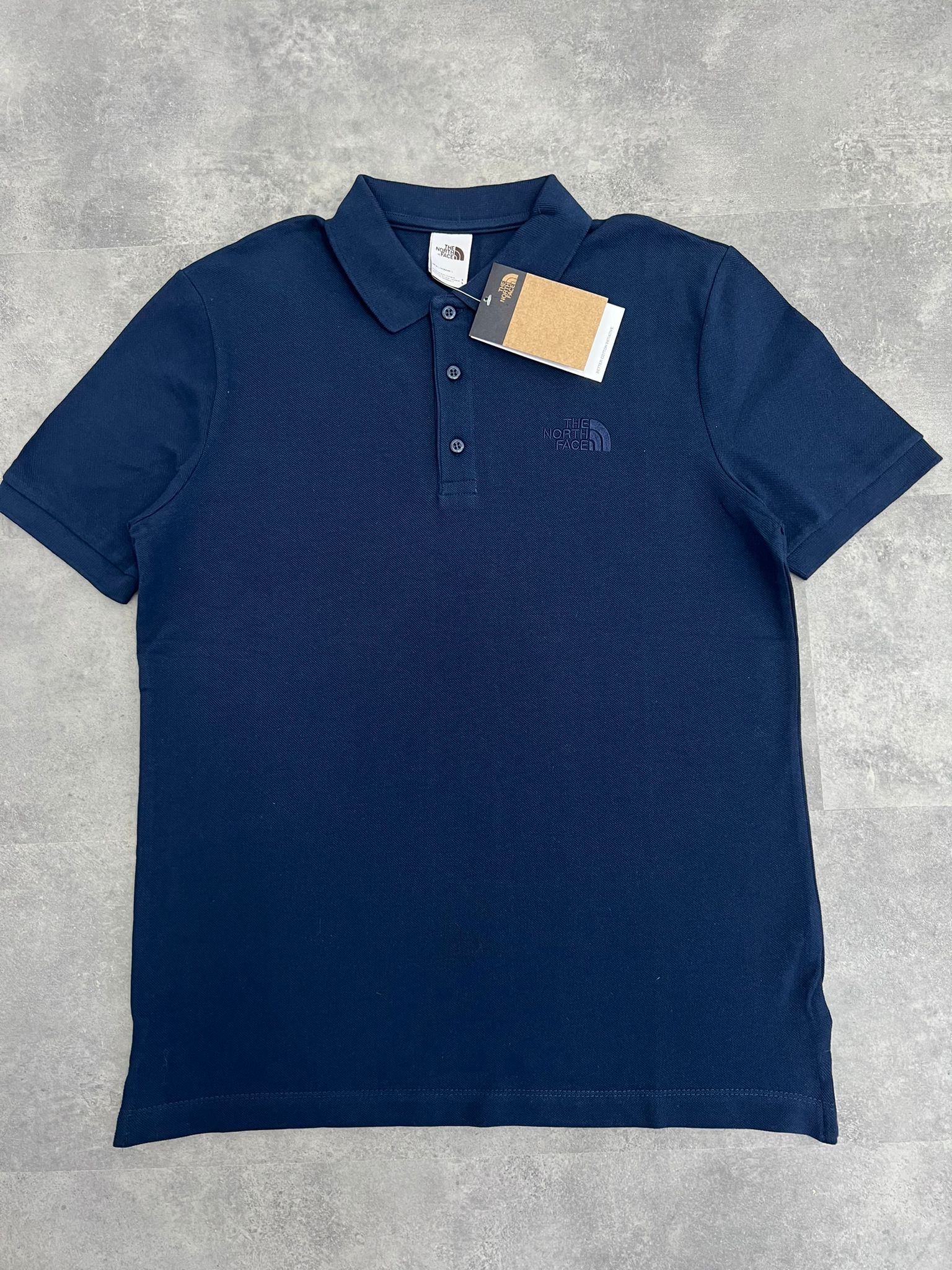 Yeni Sezon Ceast Basic Mini Logo Navy Blue Polo Yaka