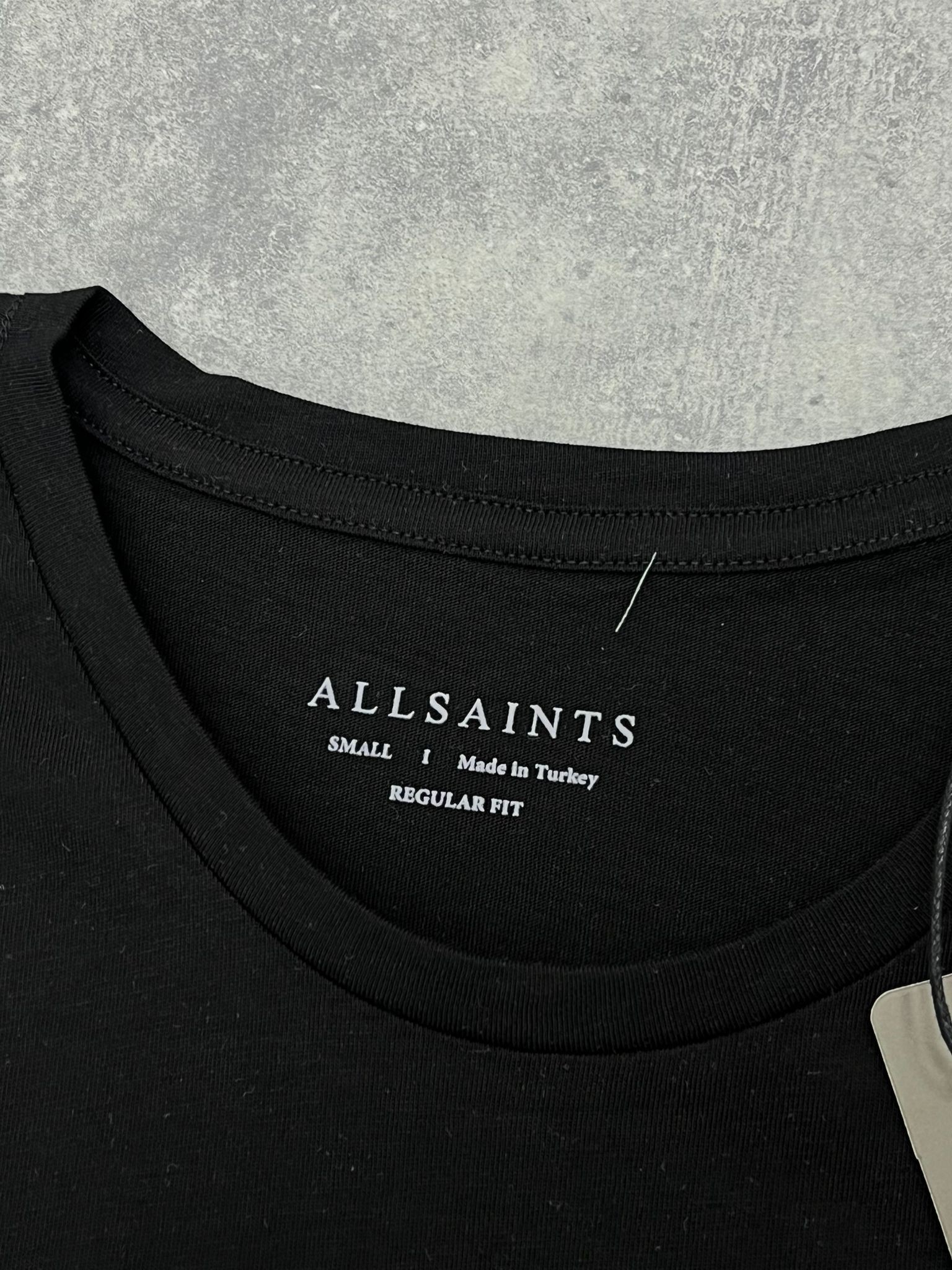 Yeni Sezon Nakış Basic Mini Logo  Black  T-shirt