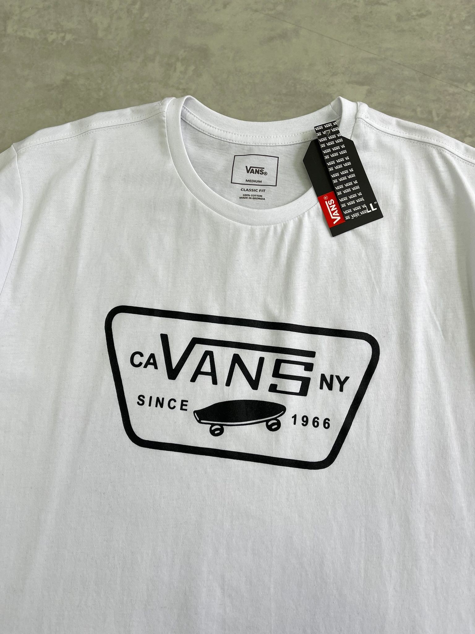 Yeni Sezon Mid Icon Cavansny Sınce 1966 White T-shirt