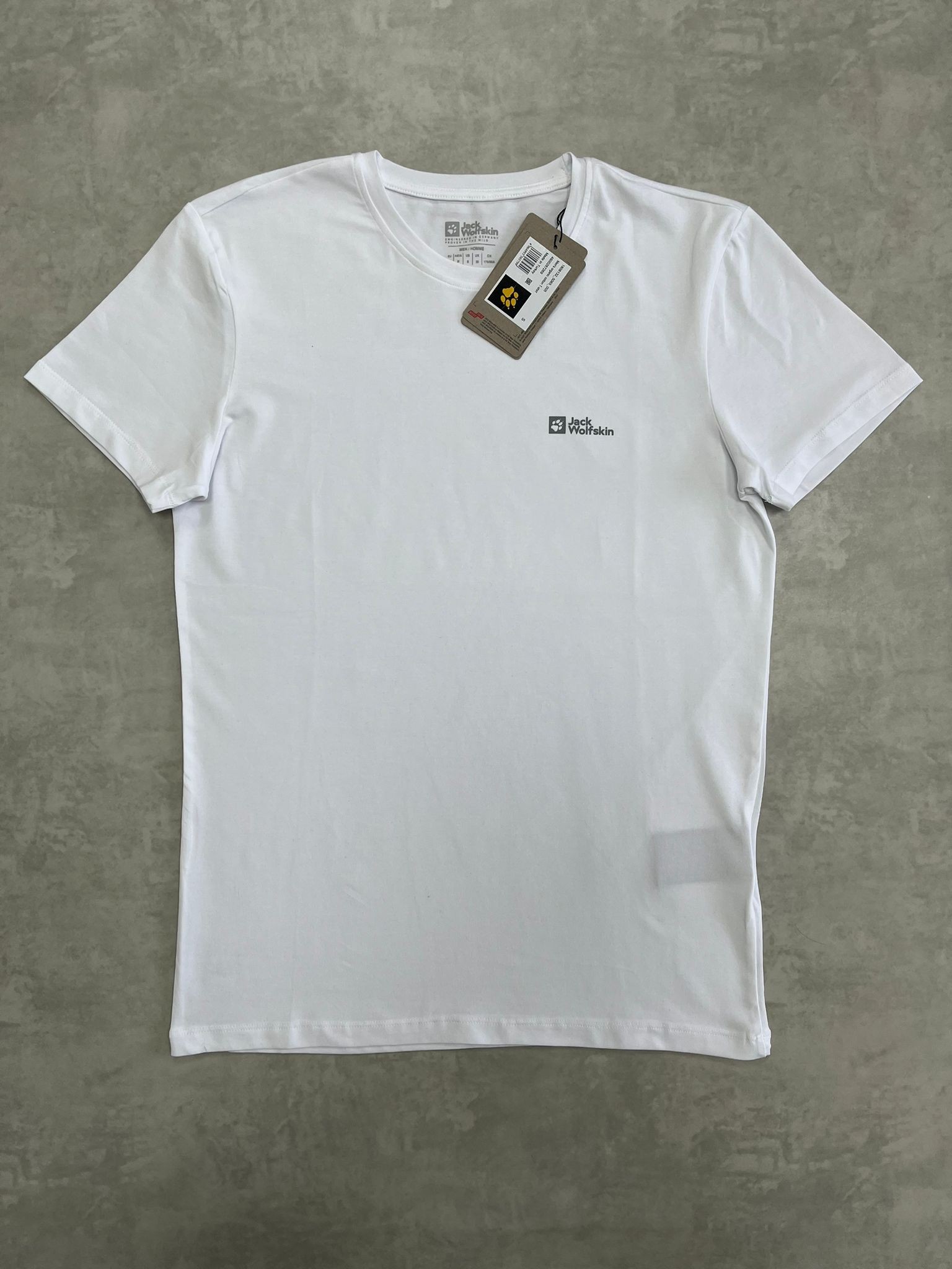 Basic Mini Logo Regular Fit White T-shirt