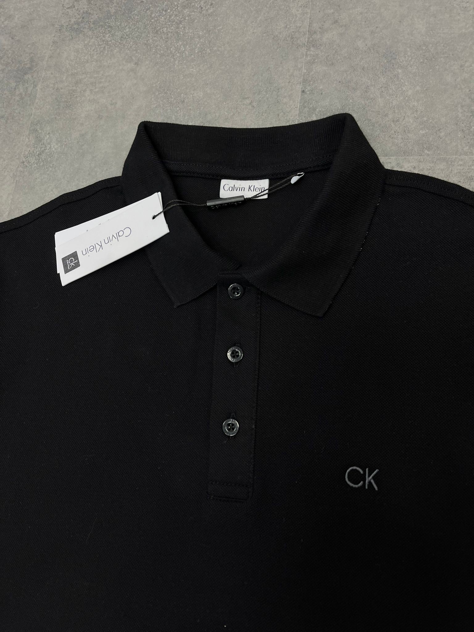 Yeni Sezon Basic Ceast Mini Logo Black T-shirt
