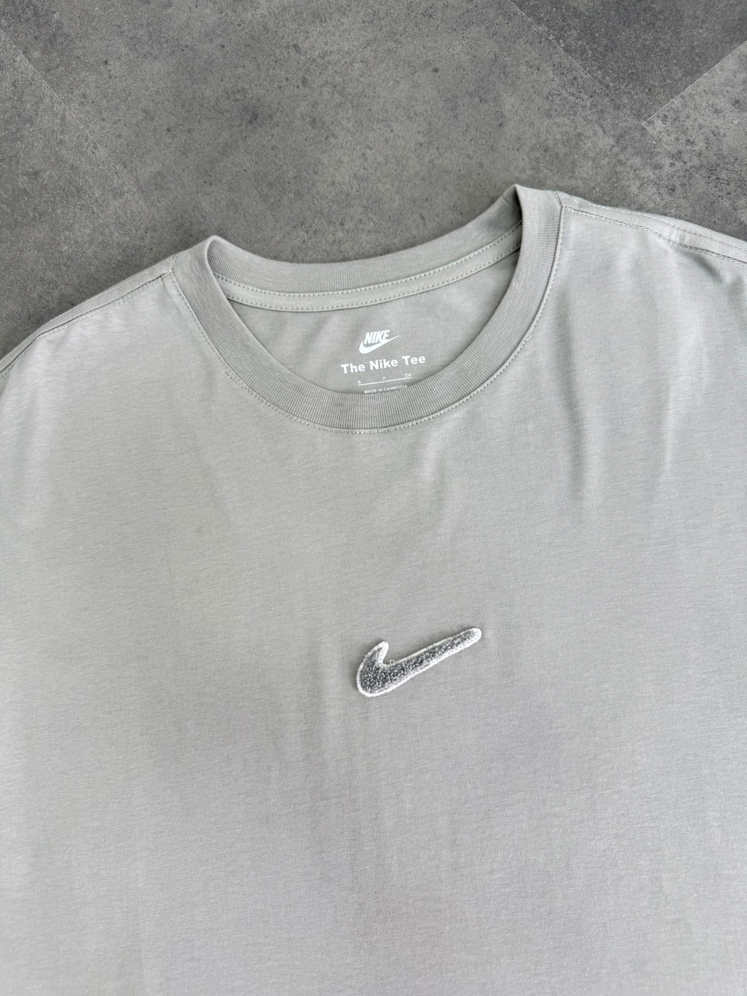 Yeni Sezon Mid Icon Peluş Logo Relax Fit T-shirt