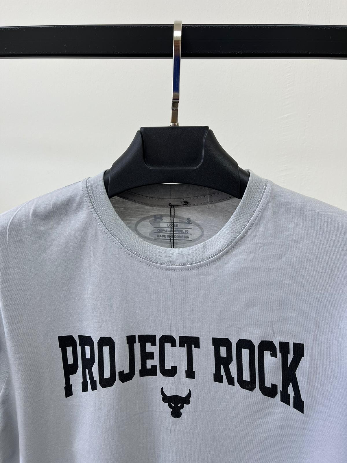 Project Rock Icon Mid Logo Gray T-shirt