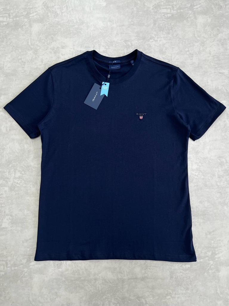 Classic Basic Mini Logo Lacivert T-shirt