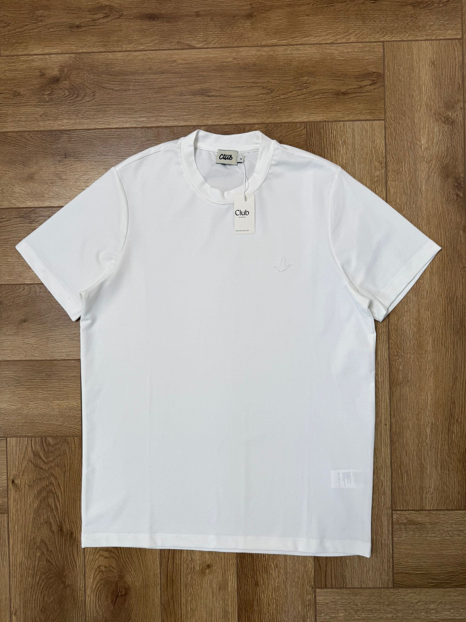 Yeni Sezon Modal Kumaş Özel Premium T-shirt - BEYAZ