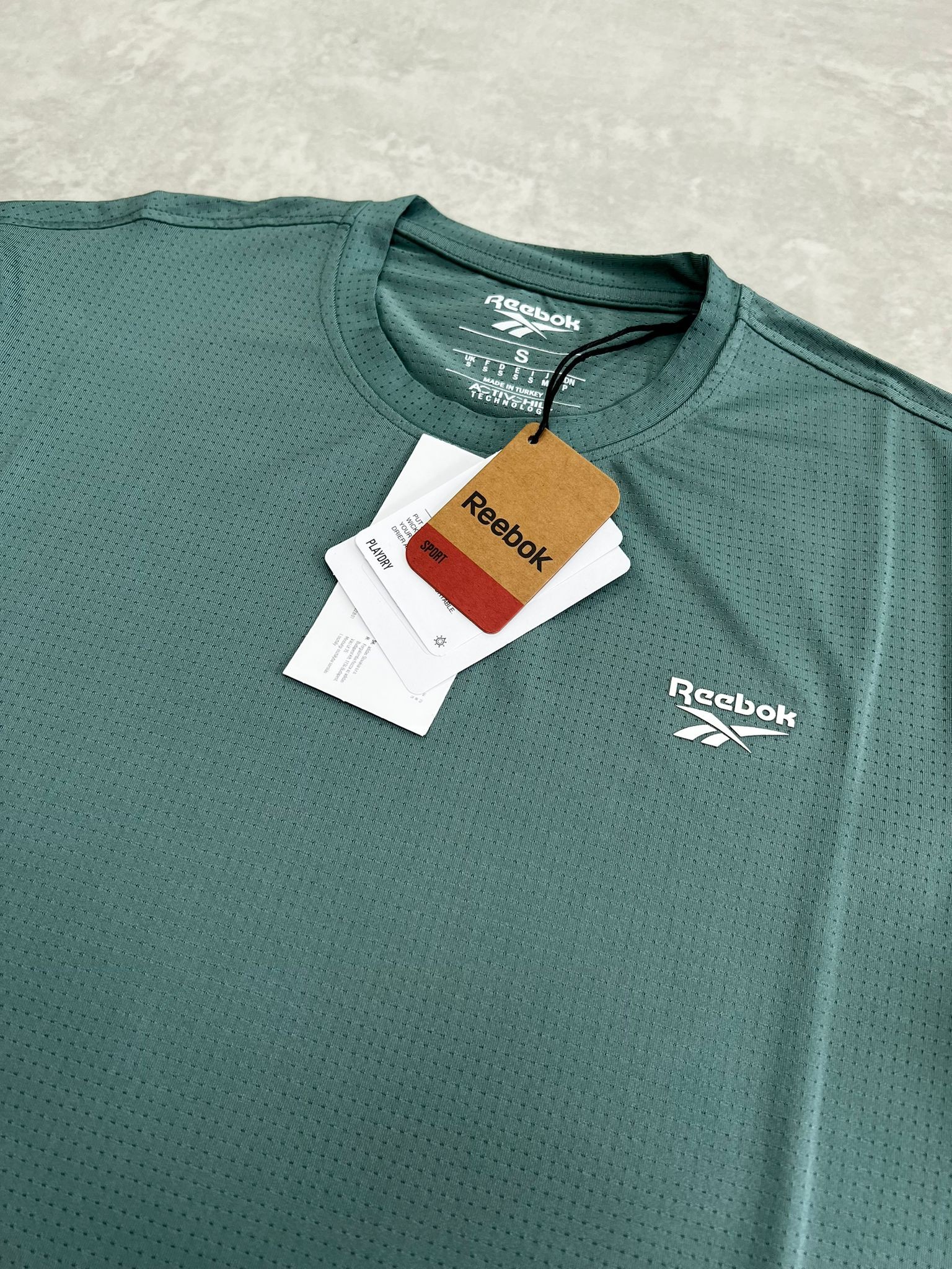 Slim Fit Clima (Nefes Alan) Water Green T-shirt