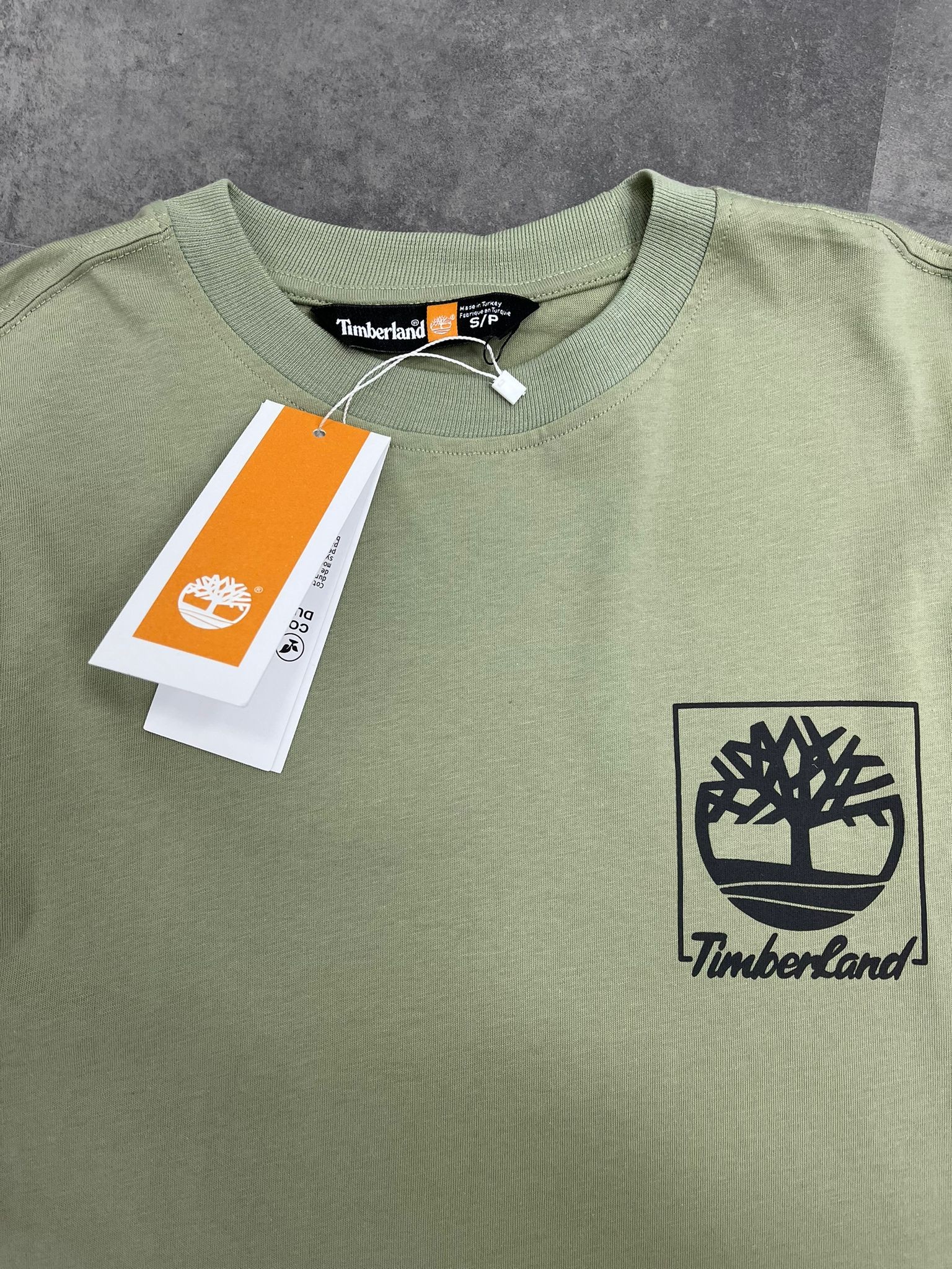 Yeni Sezon Orıgınal Sınce 1973 Basic Mini Logo Green T-shirt