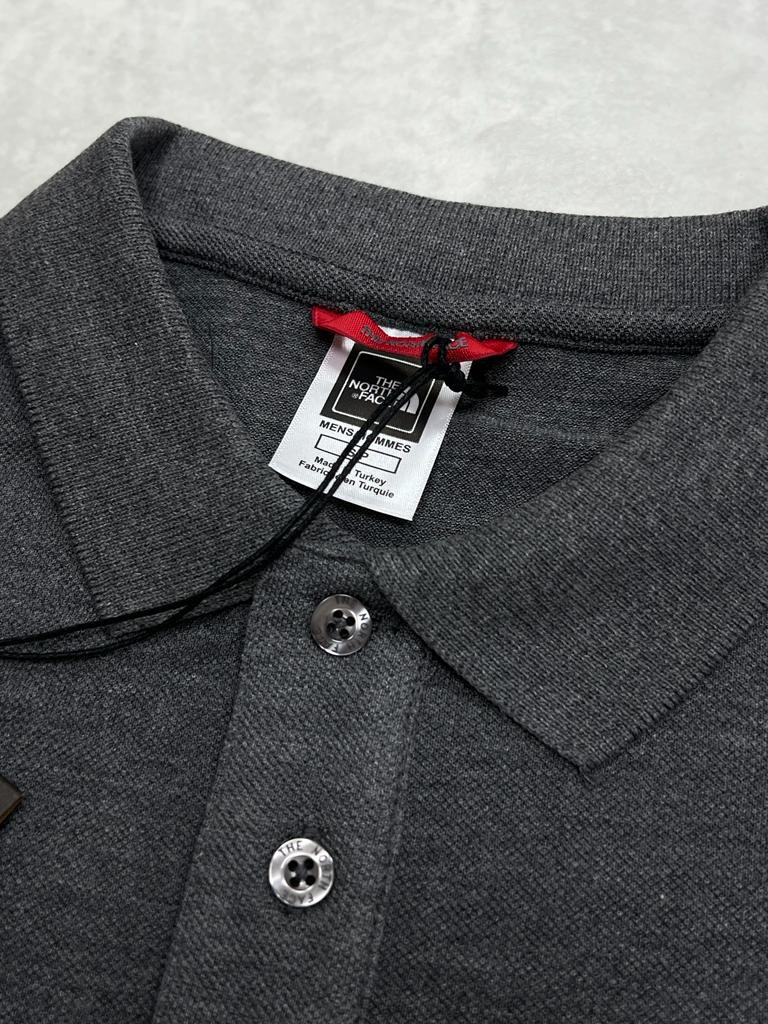 Classic Tiny Ceest Logo Basic Füme Polo Yaka T-shirt