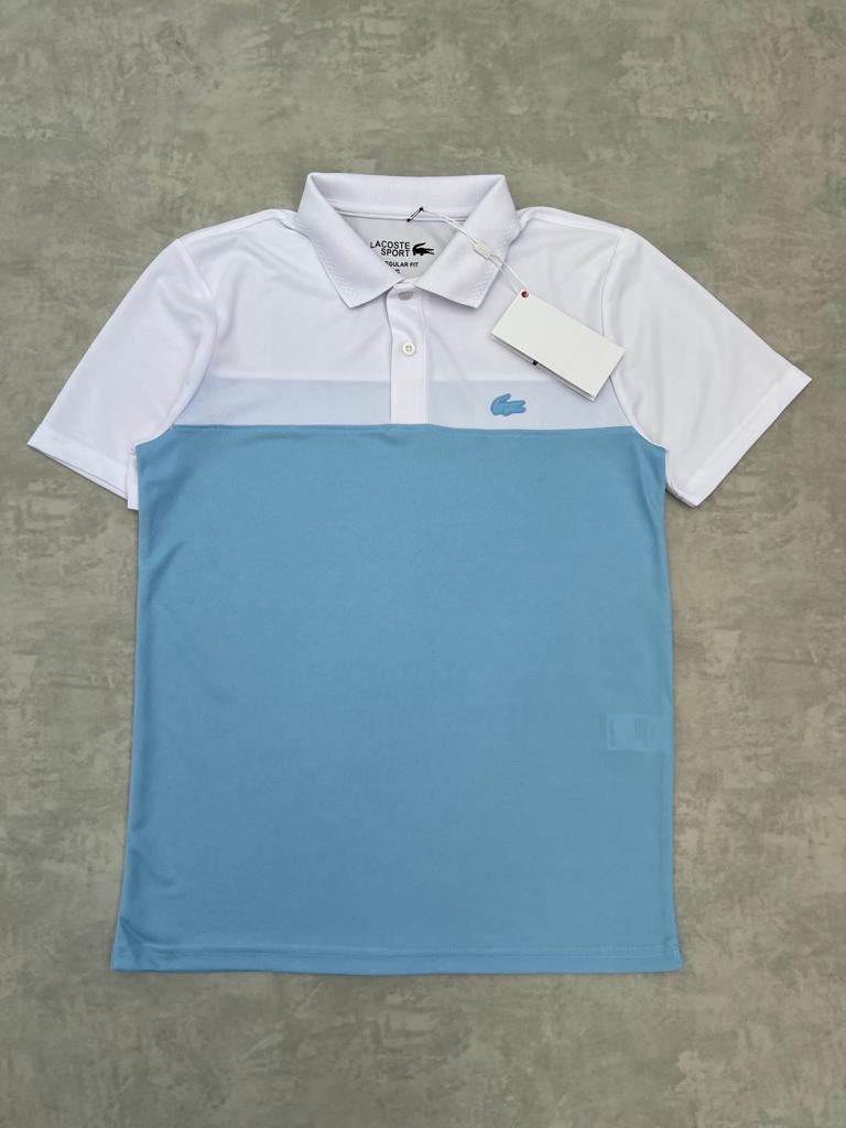 Clima Cool (Nefes Alan) White/Blue T-shirt