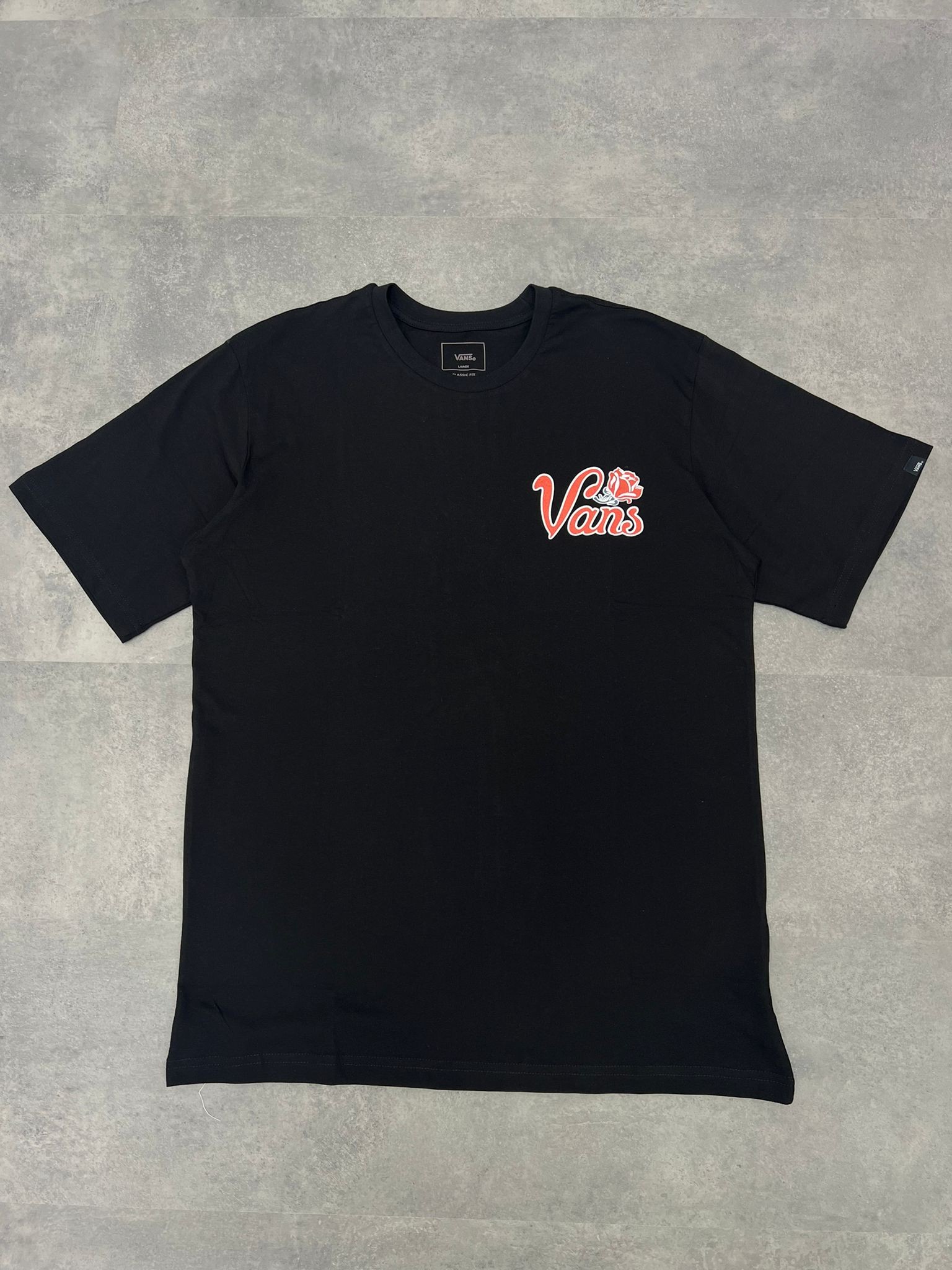 Yeni Sezon Back To Print Old Skool Black T-shirt