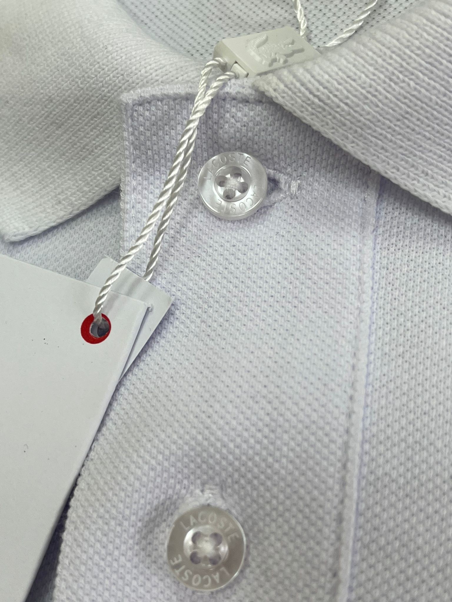 Kolları Şeritli Mini Logo Polo Yaka Beyaz T-shirt