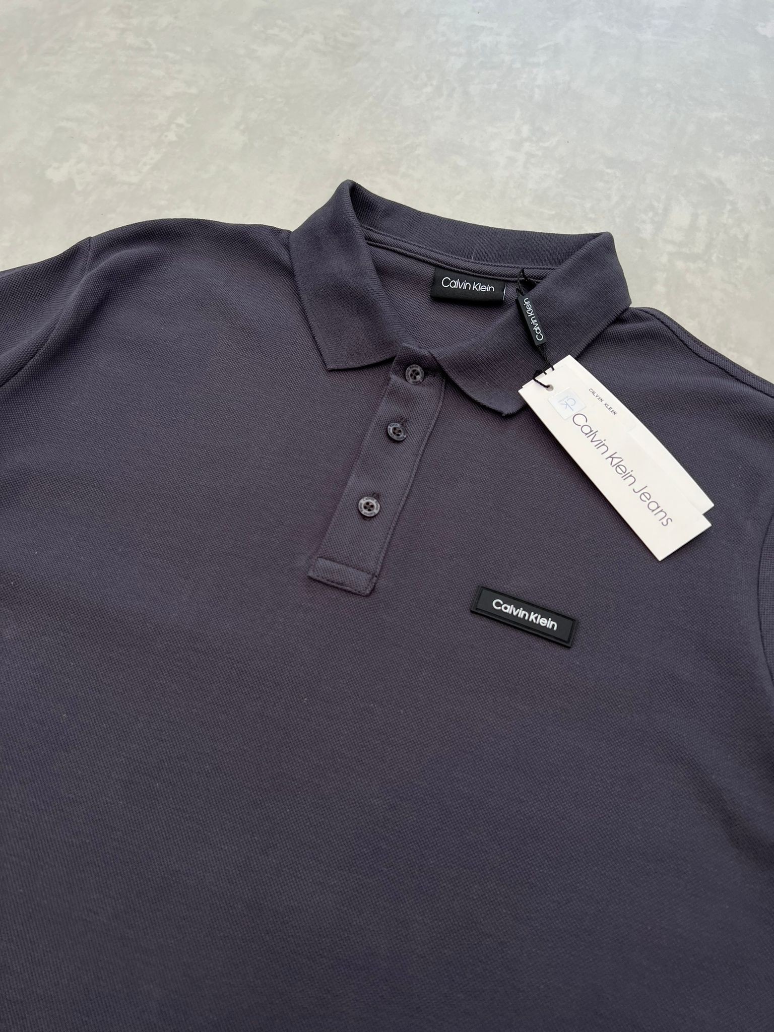 Plastik Logo Basic Classic Antrasit T-shirt