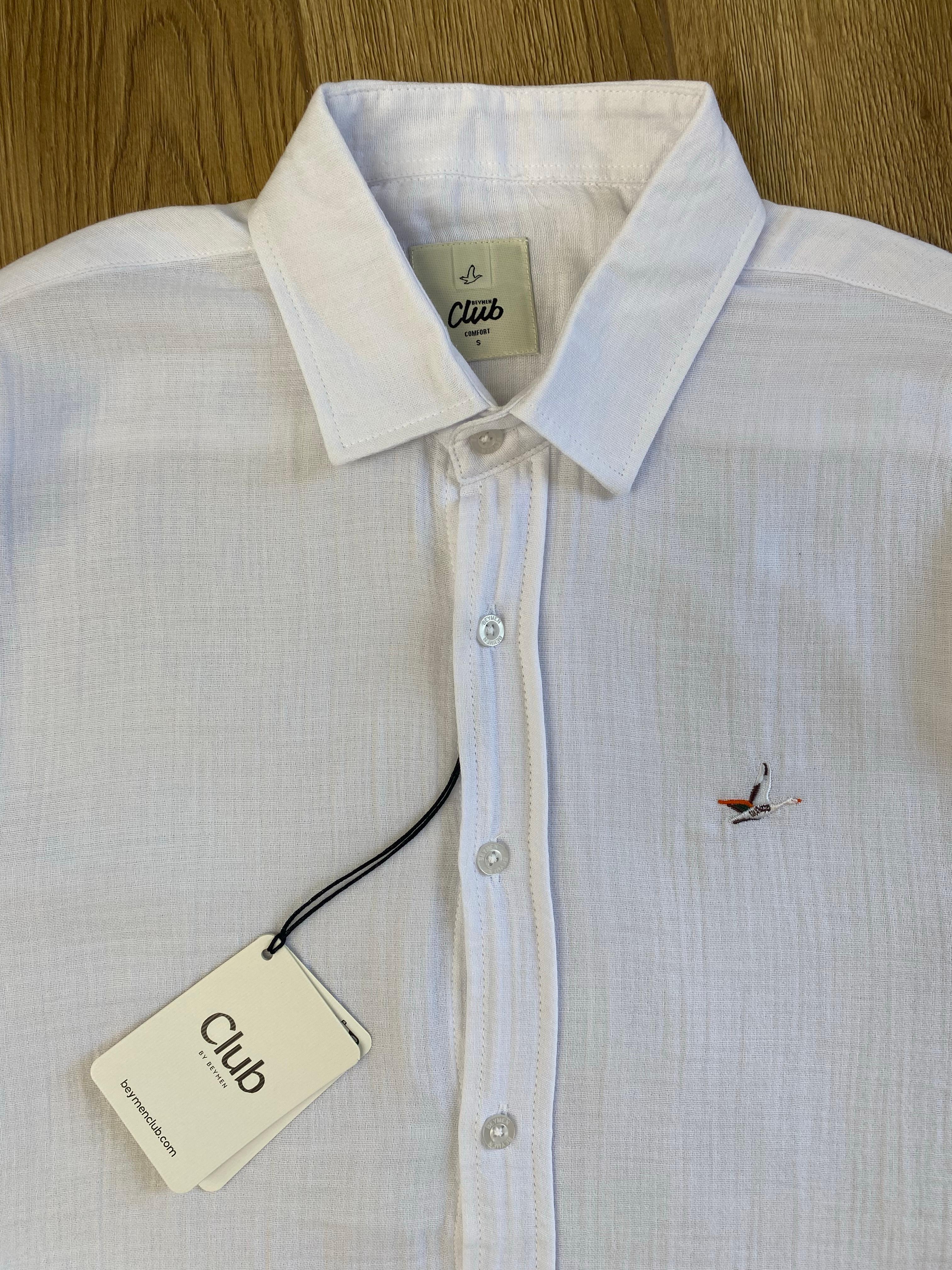 Yeni Sezon Classic Casual  Müslin Gömlek