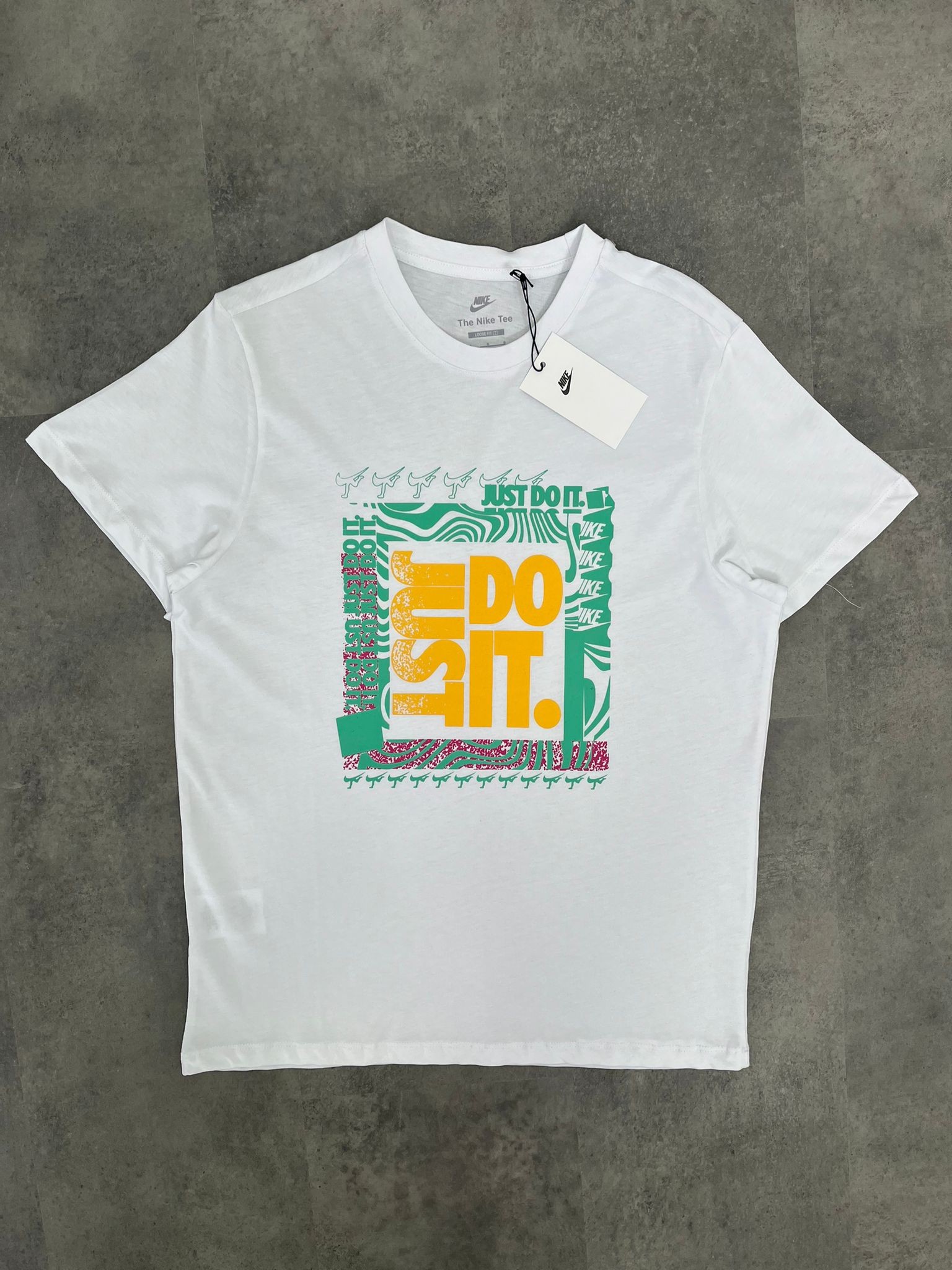 Yeni Sezon Just Do It  White T-shirt