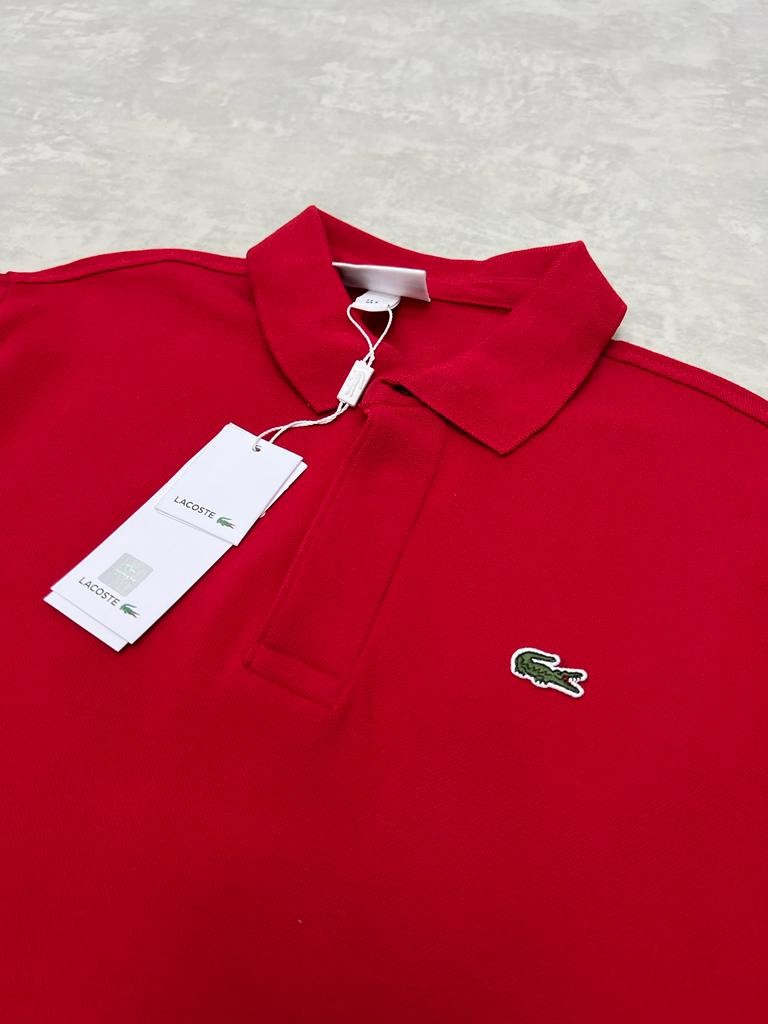 Kırmızı Polo Yaka T-shirt