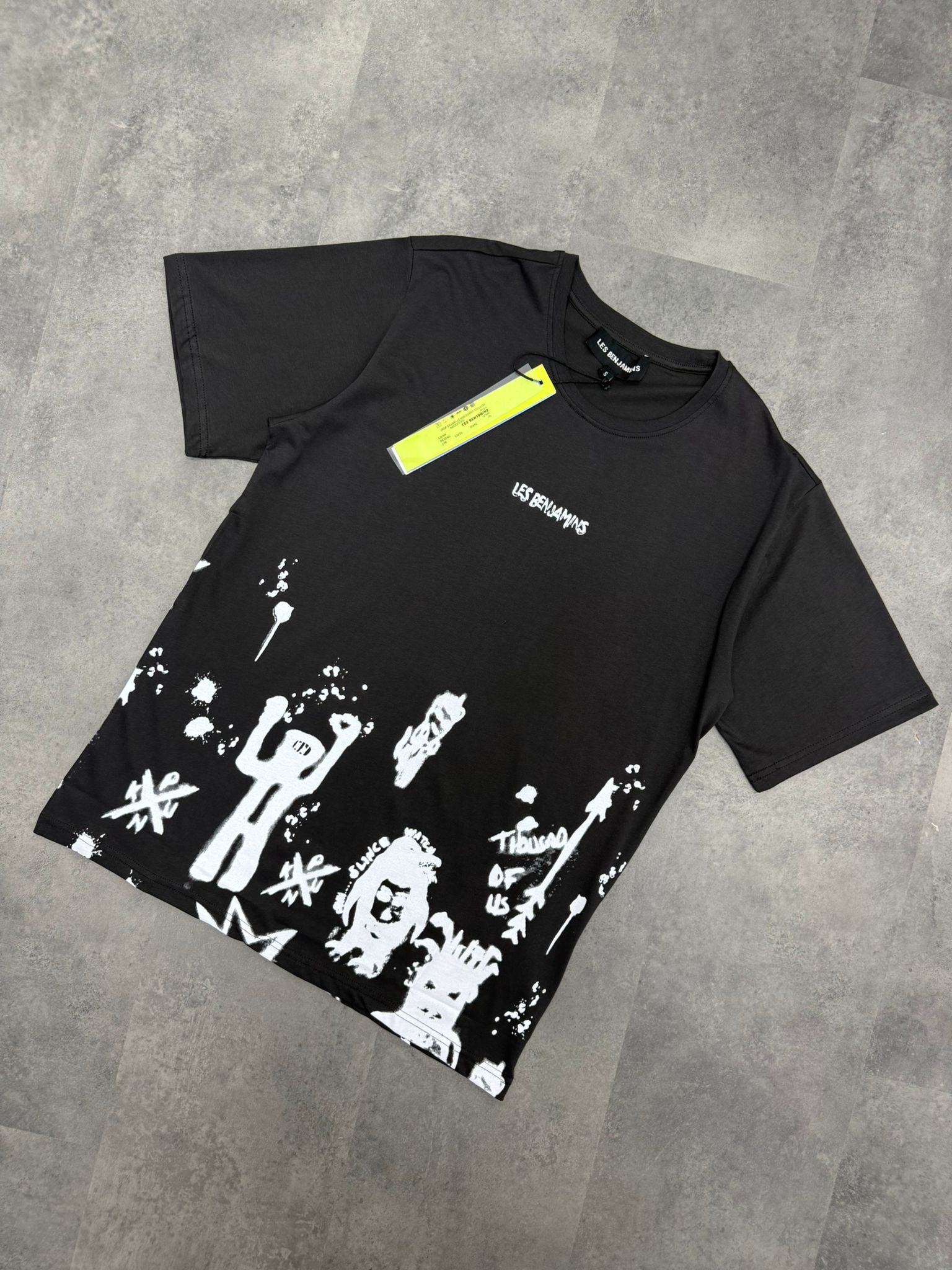 Yeni Sezon Mid Cartoon Alien Print  T-shirt