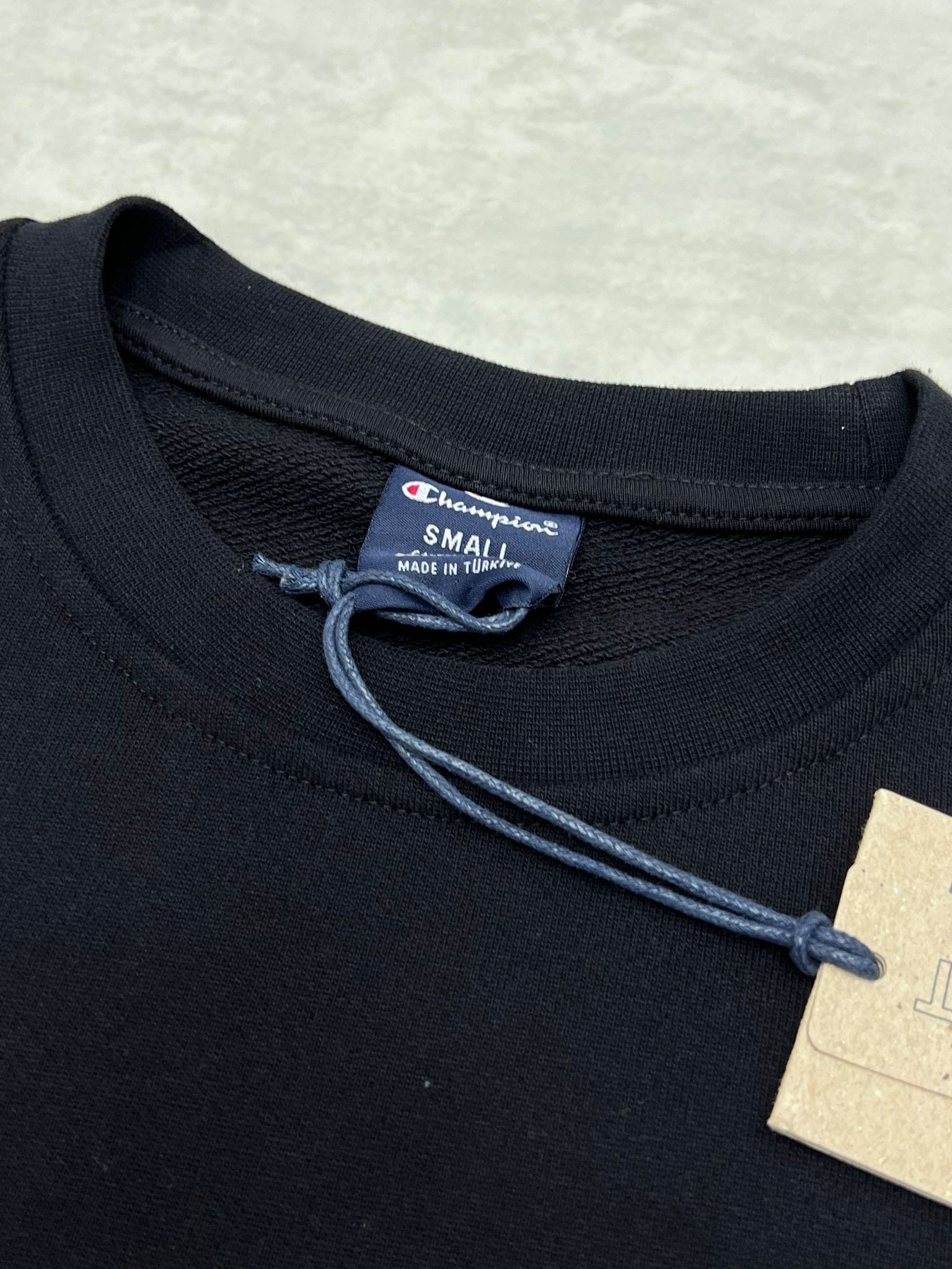 Ton To Tone Mid Icon Logo Black Sweatshirt