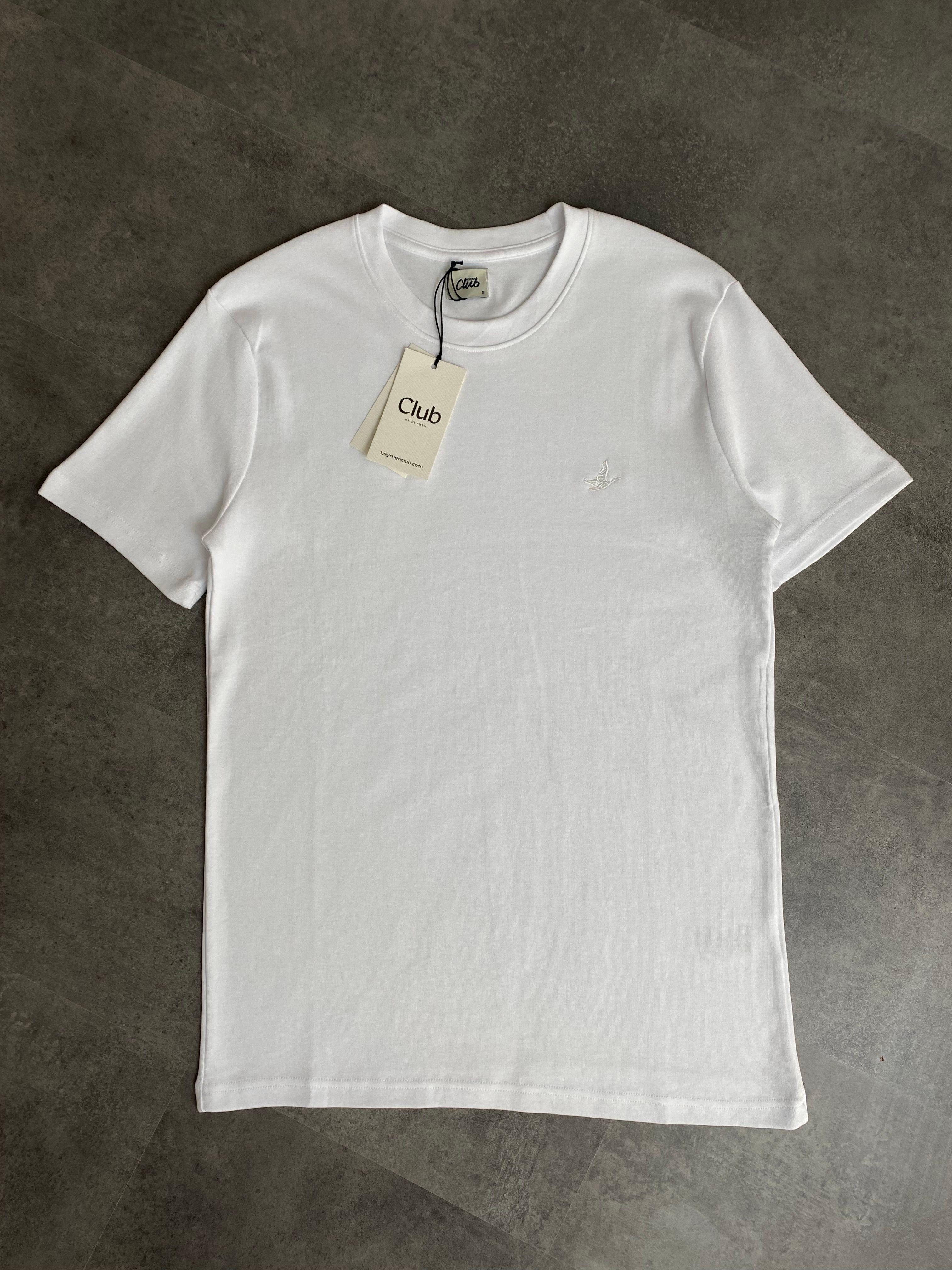 Yeni Sezon Pamuk kumaş Tone to Tone Logo T-shirt