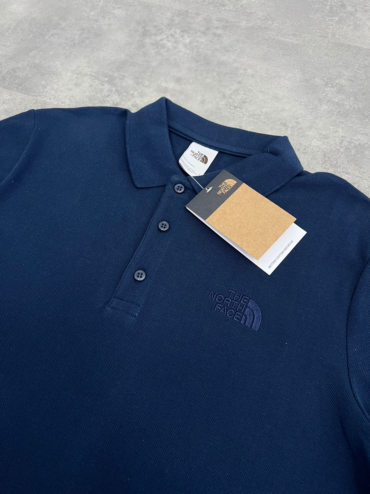 Yeni Sezon Ceast Basic Mini Logo Navy Blue Polo Yaka