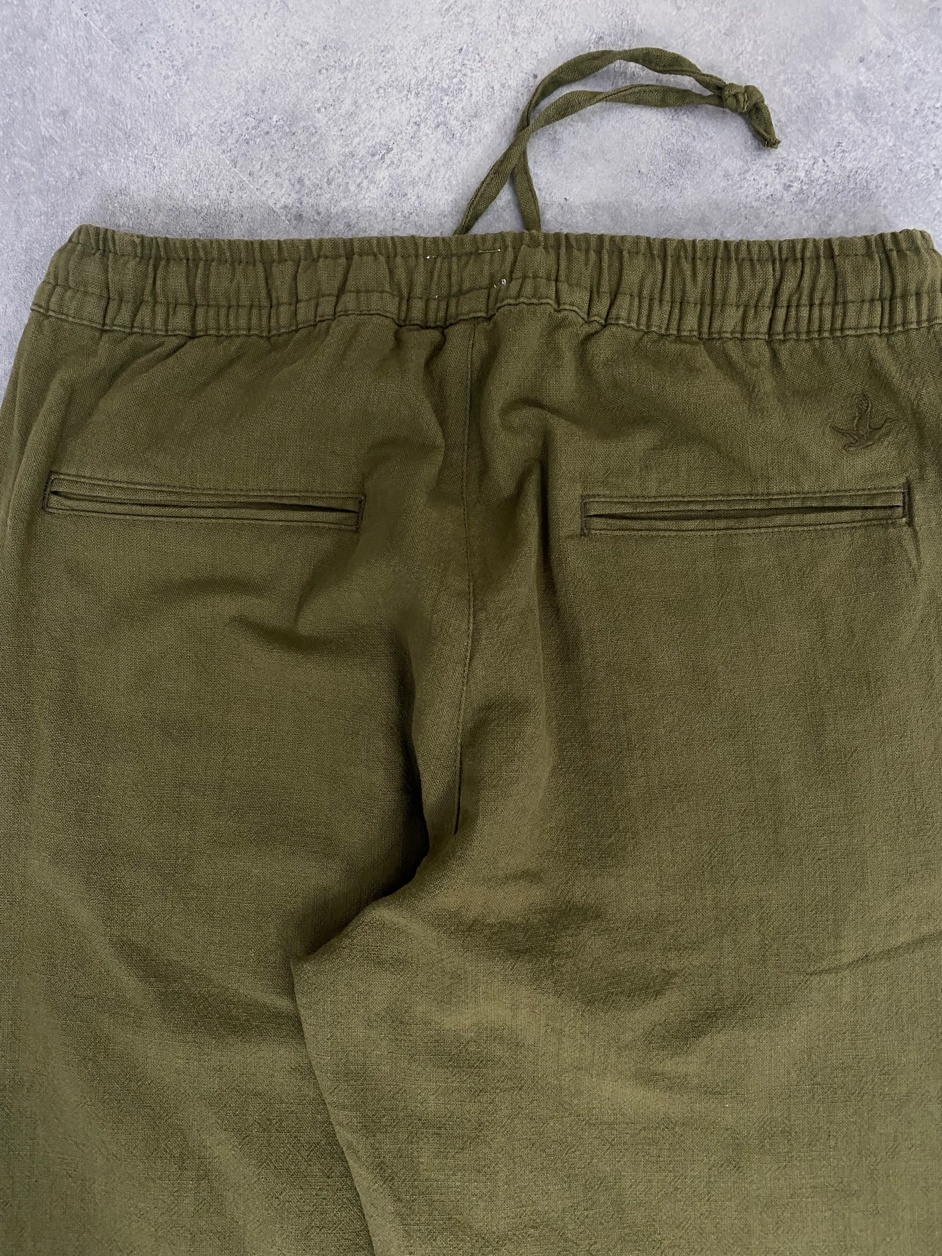 Yeni Sezon Tone To Tone Keten Pantolon