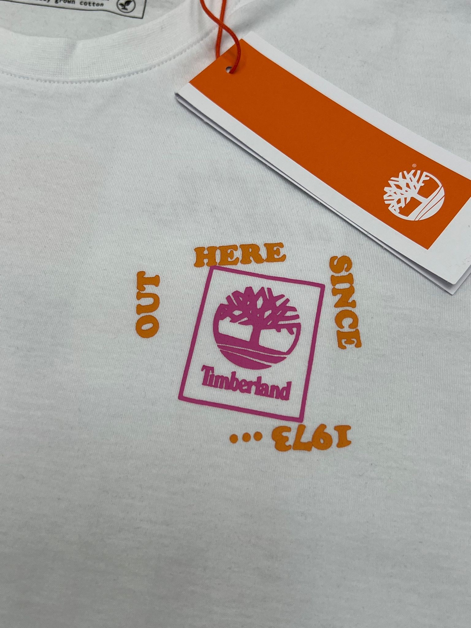 Out Here Sınce 1973 Back To Print  White  T-shirt 