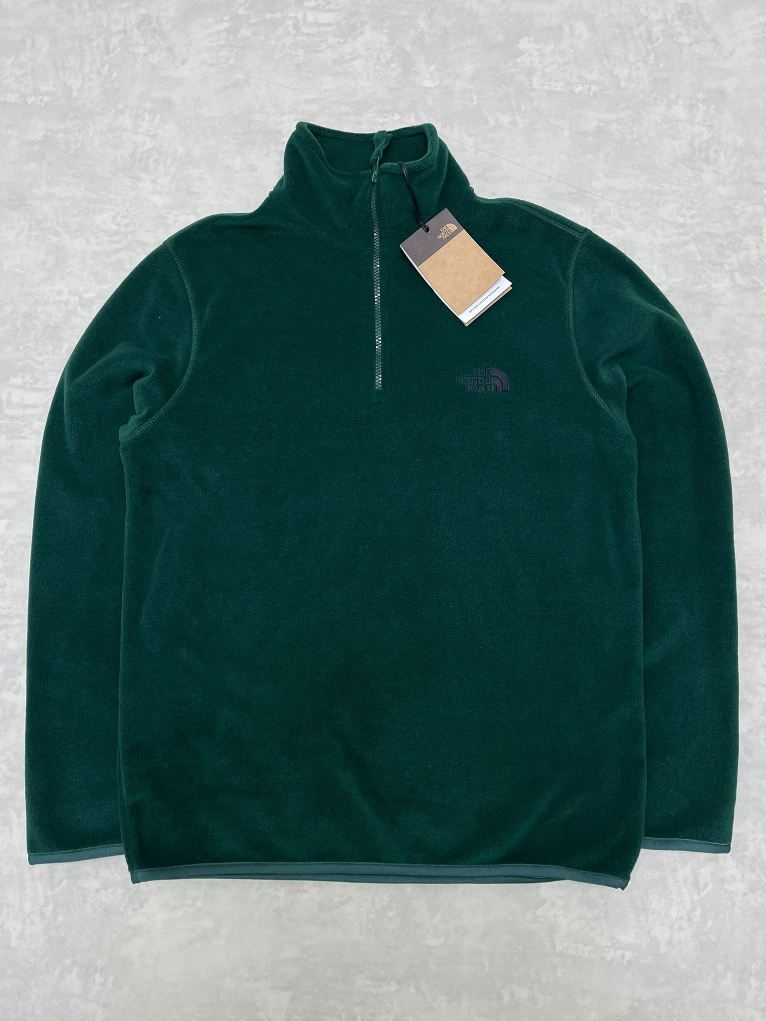 Yarım Fermuarlı Mini Logo Green  Polar