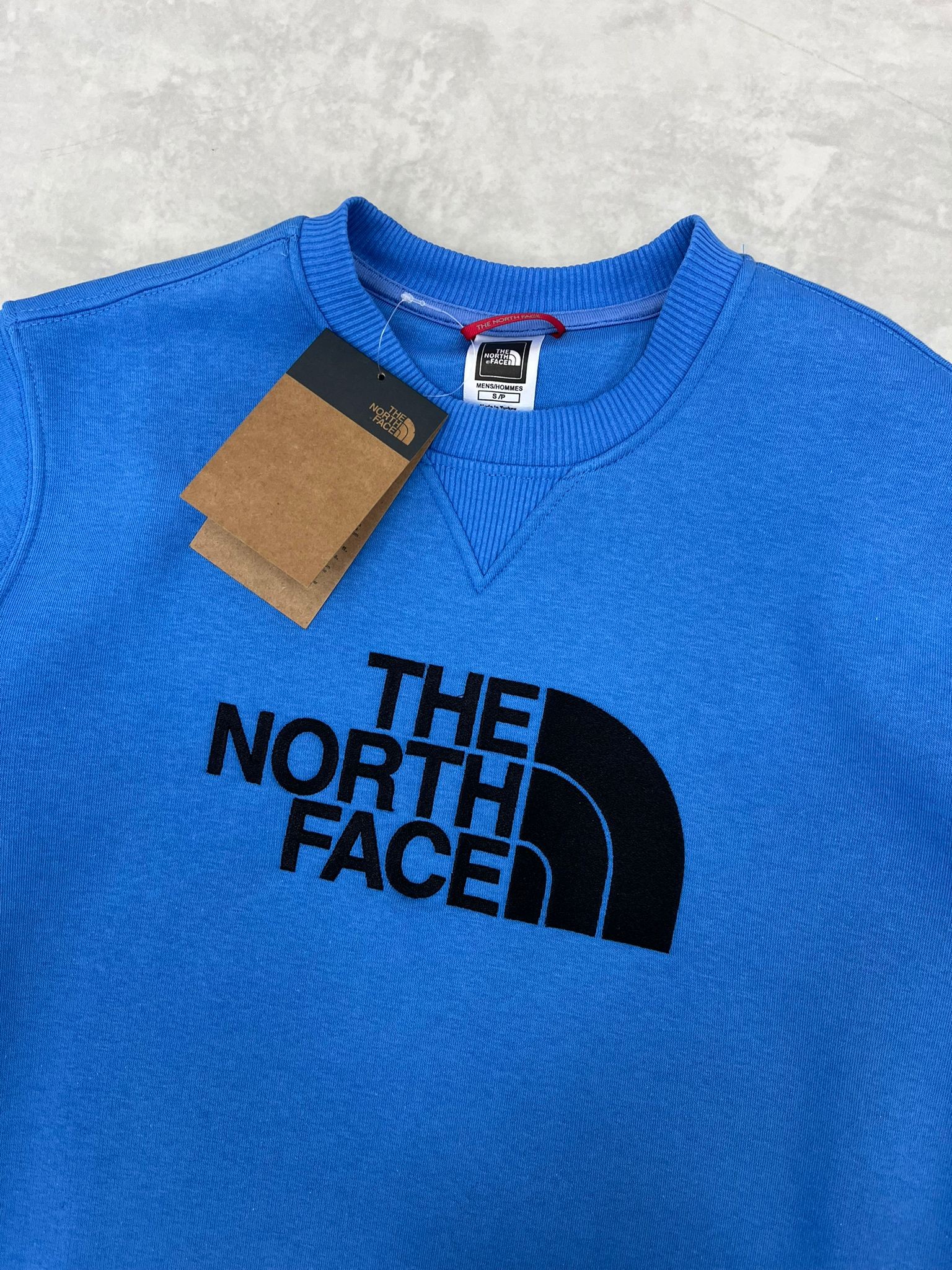 Yeni Sezon Mid İcon Full Nakış Logo  Blue  Sweatshirt