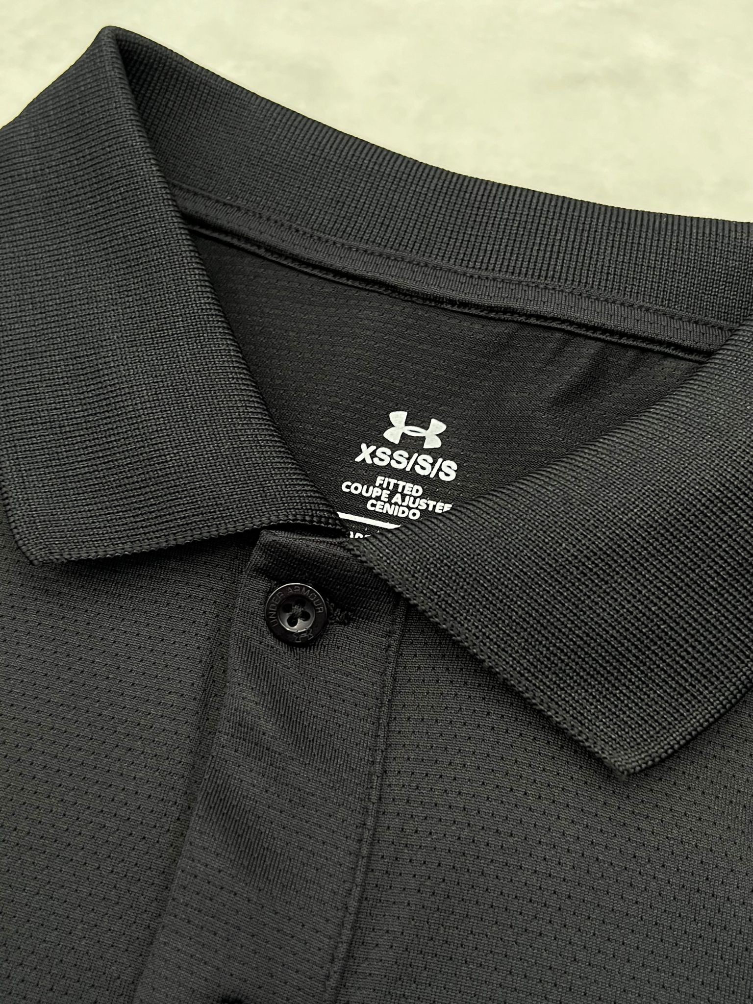 Classic Clima Cool (Nefes Alan) Black Polo Yaka T-shirt