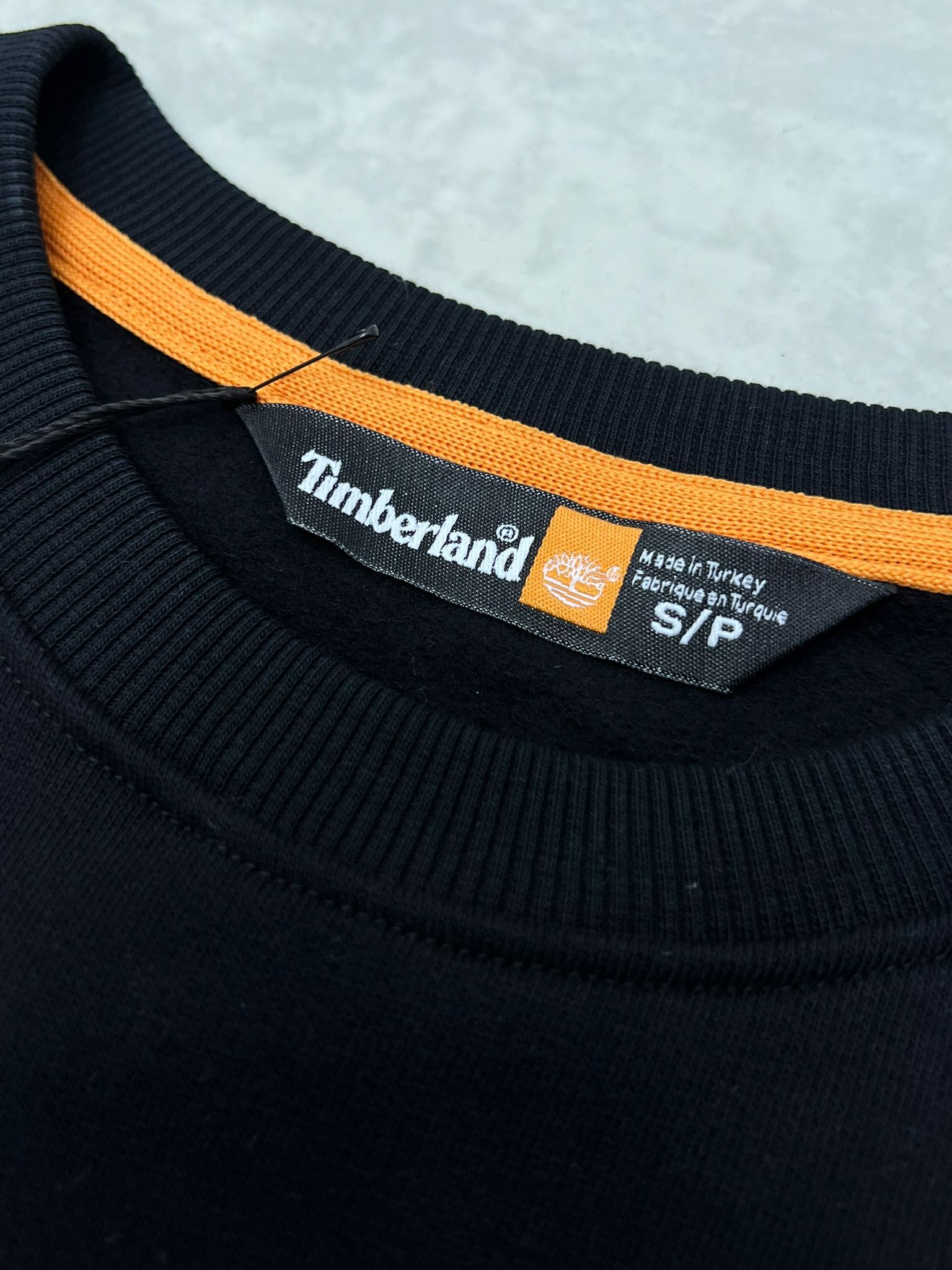 Classic Basic Nakış Logo Black Şardonlu  Sweatshirt