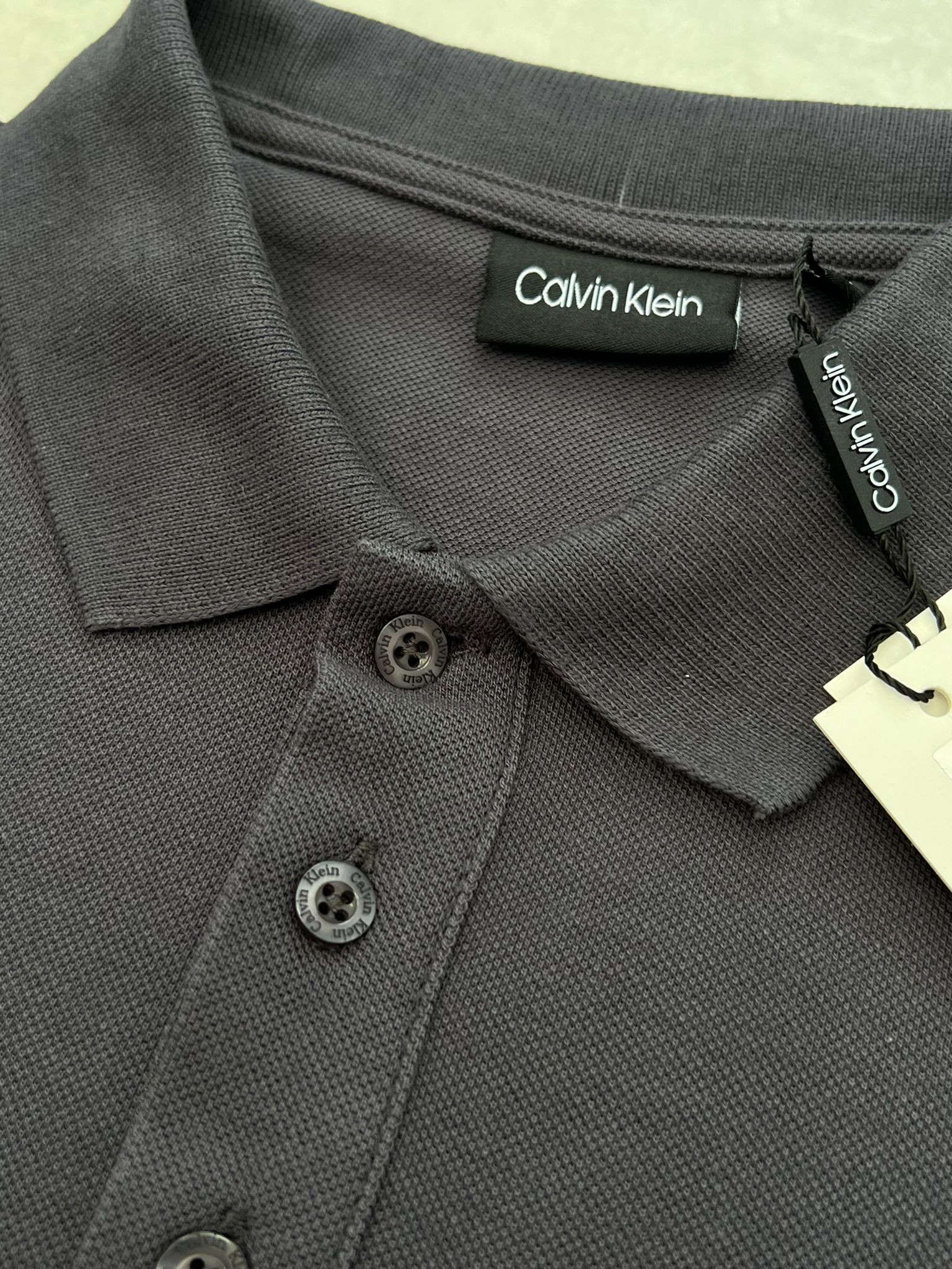 Plastik Logo Basic Classic Antrasit T-shirt
