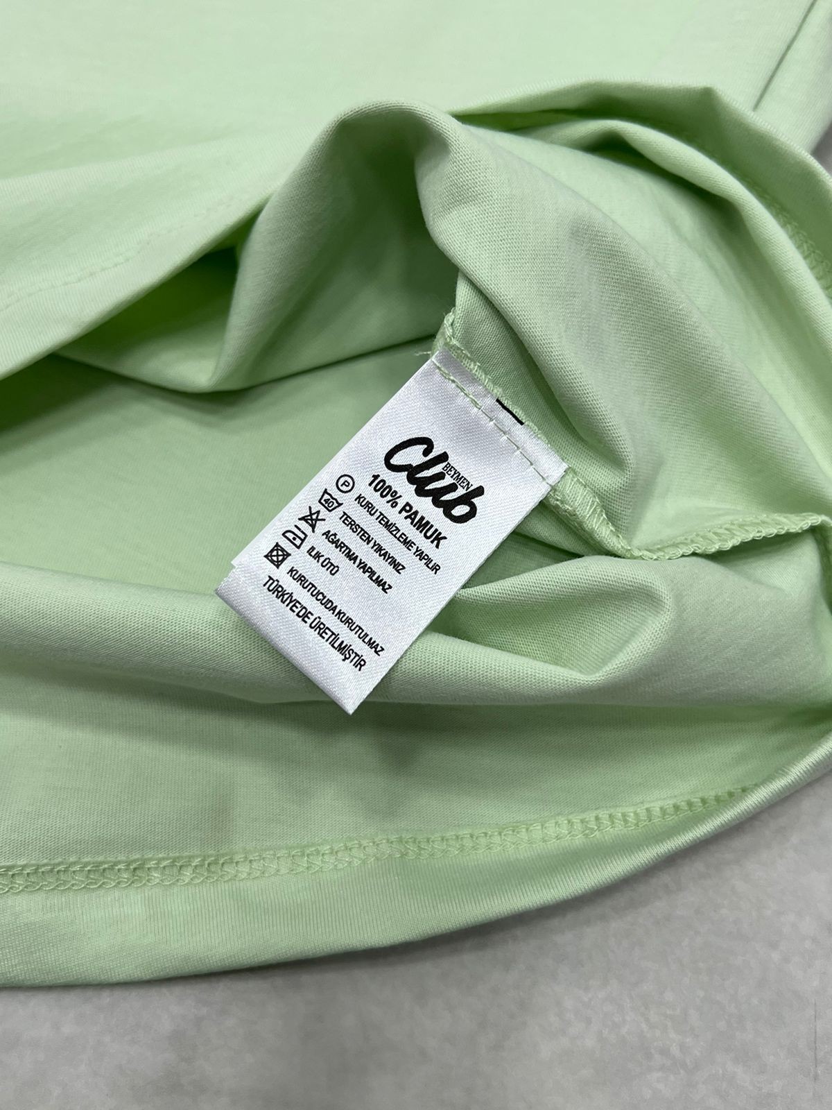 Mid To Birds Logo Water Green Regular T-shirt