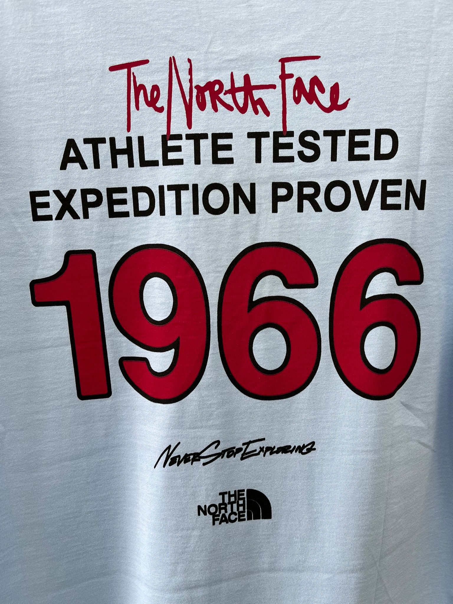 1966 Athelete Light Blue  Oversize T-shirt