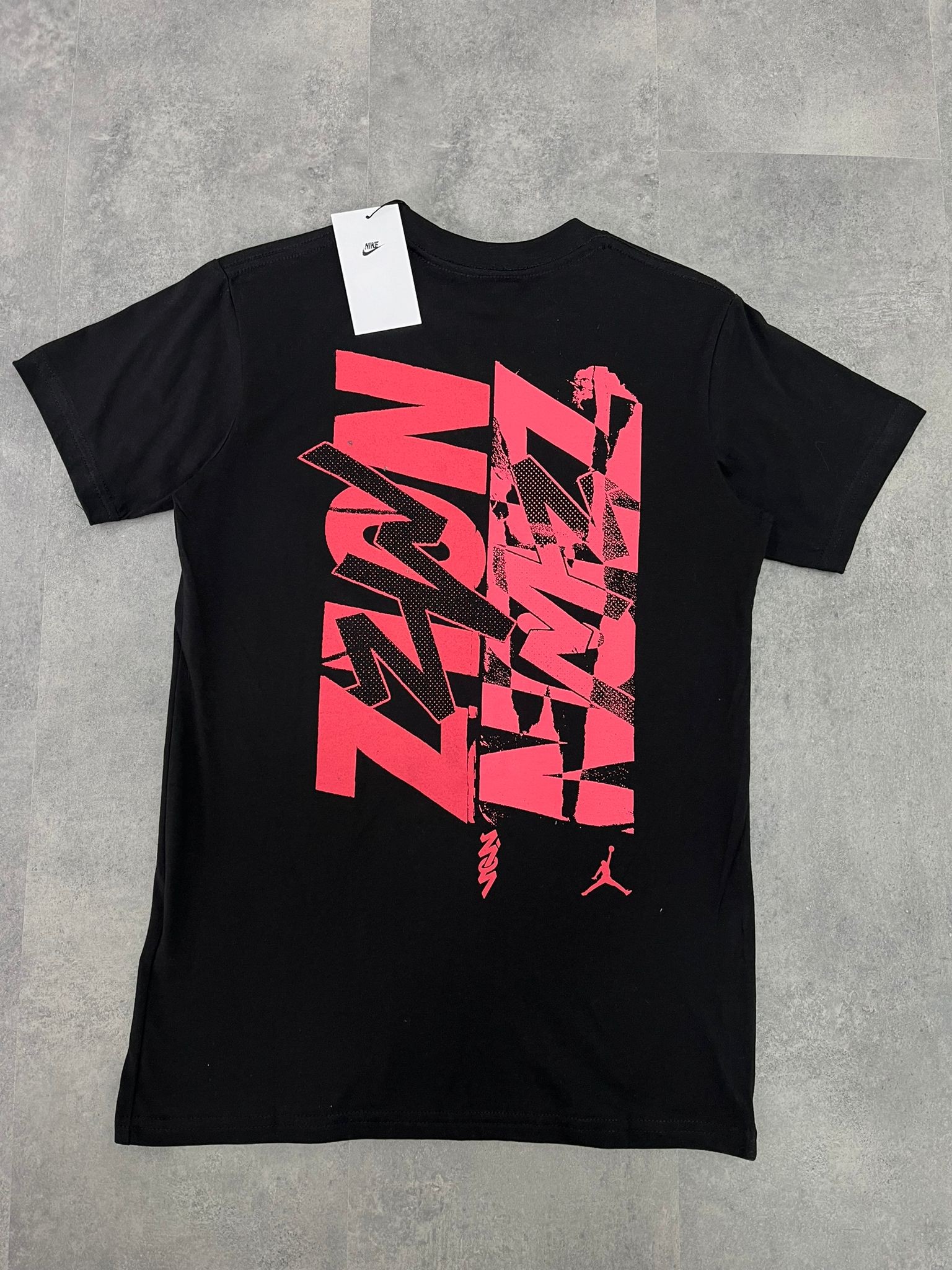 Yeni Sezon Back To Print Zone Noız Black T-shirt