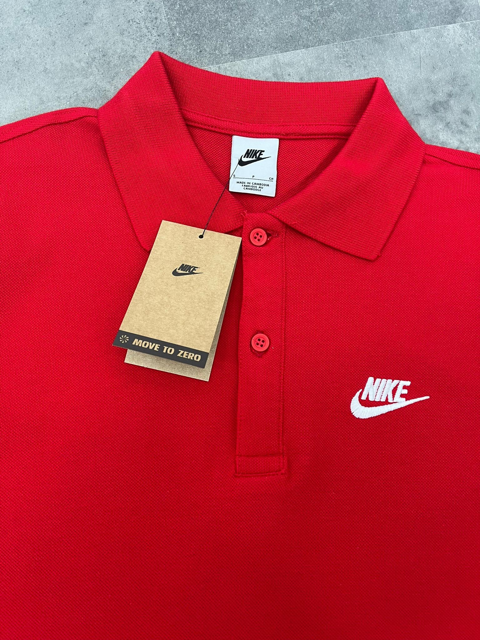 Yeni Sezon Club Fleece Red Polo Yaka