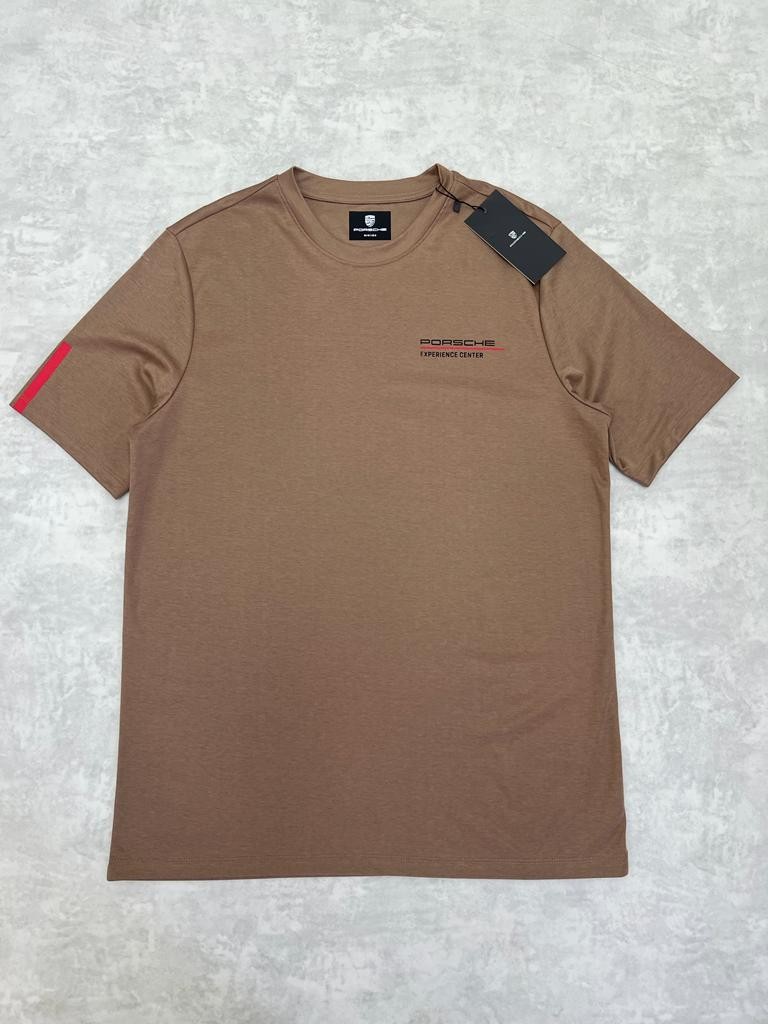 Porche x Bss Logo Clima Cool Experience (Nefes Alan) Cream T-shirt