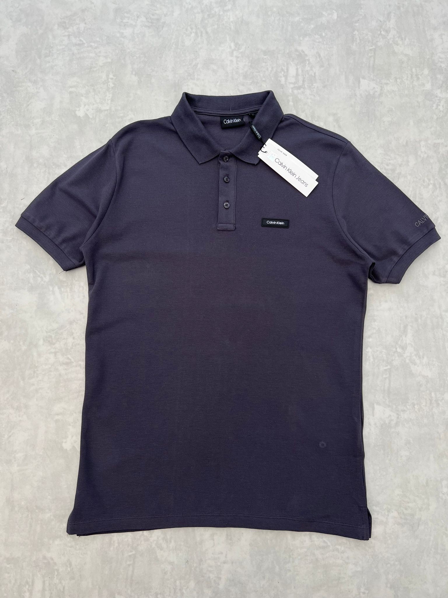 Plastik Logo Basic Classic Antrasit T-shirt