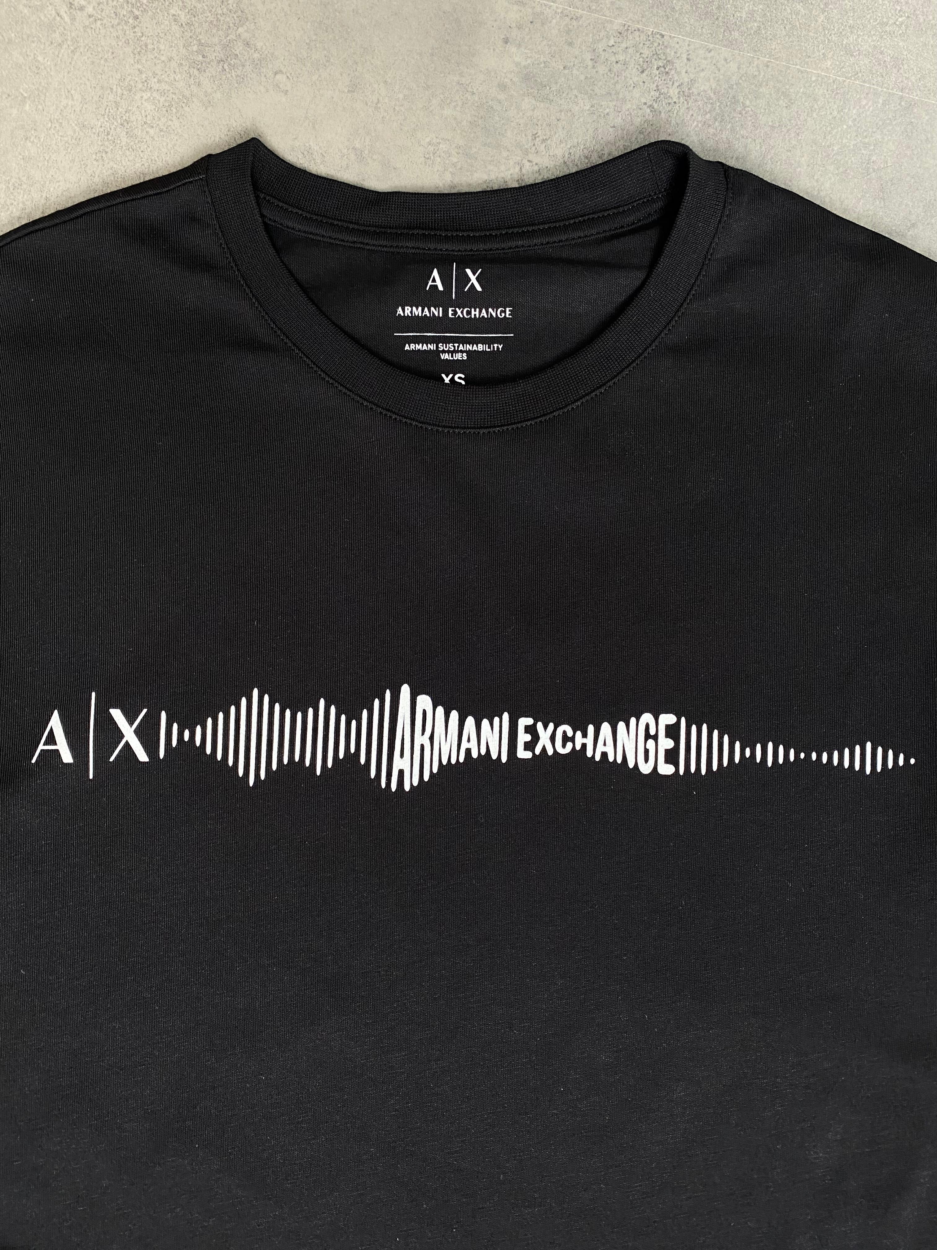 Yeni Sezon Uzun Kollu İnce Sound Rhythm Logo T-shirt