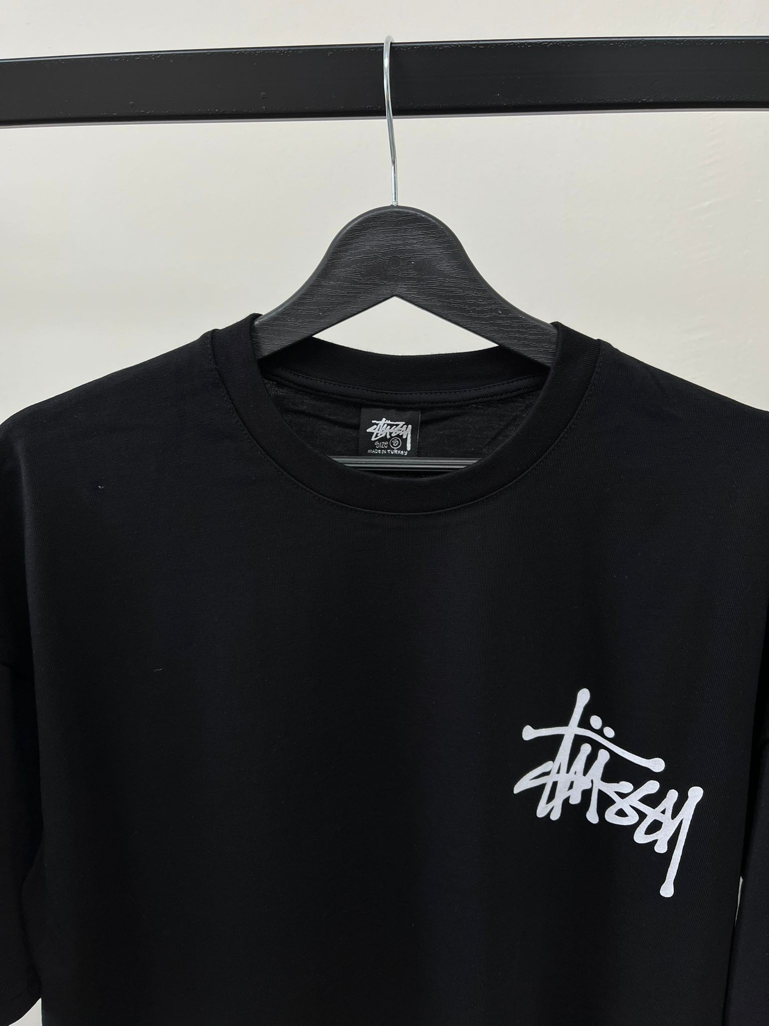 Stussy IST Lion Tee Oversize Black T-shirt