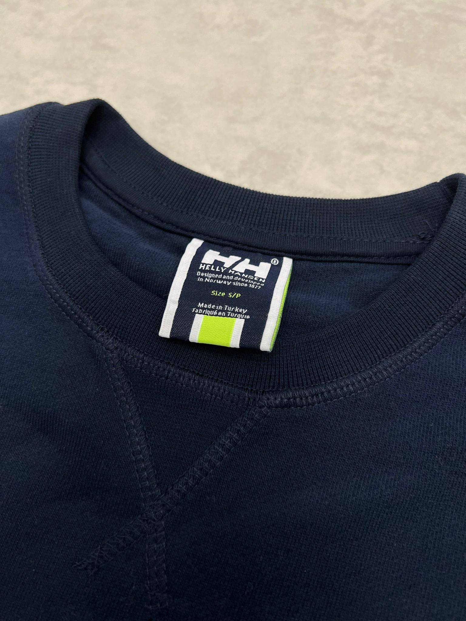 Mid Icon Ceast Logo Navy Blue Sweatshirt