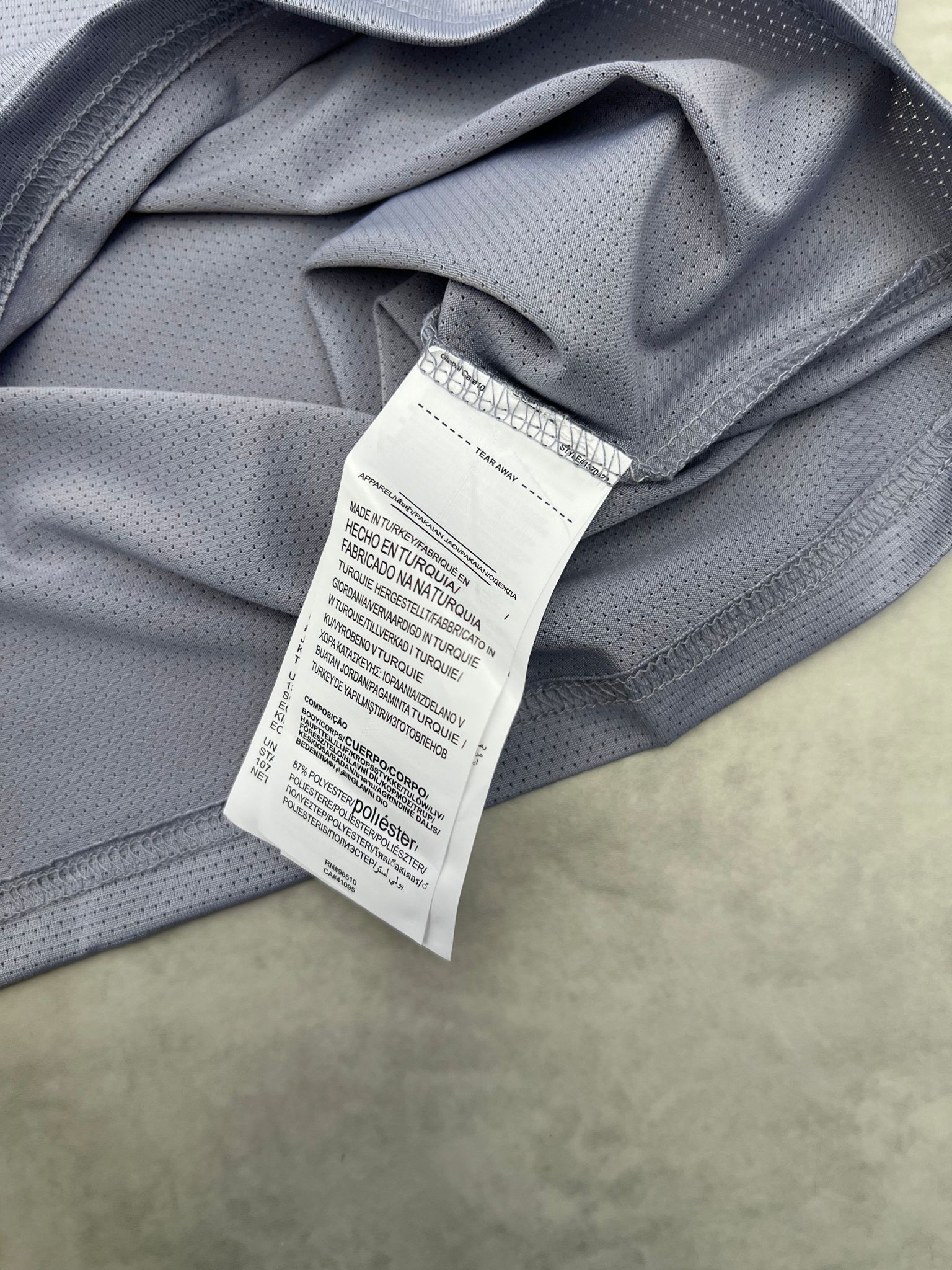Classic Clima Cool (Nefes Alan) Light Gray  Polo Yaka T-shirt