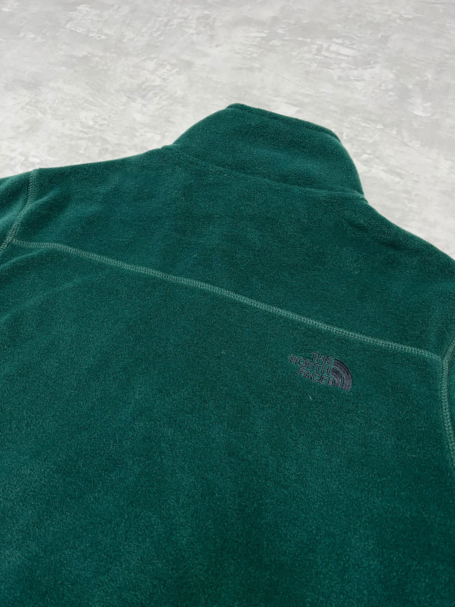 Yarım Fermuarlı Mini Logo Green  Polar