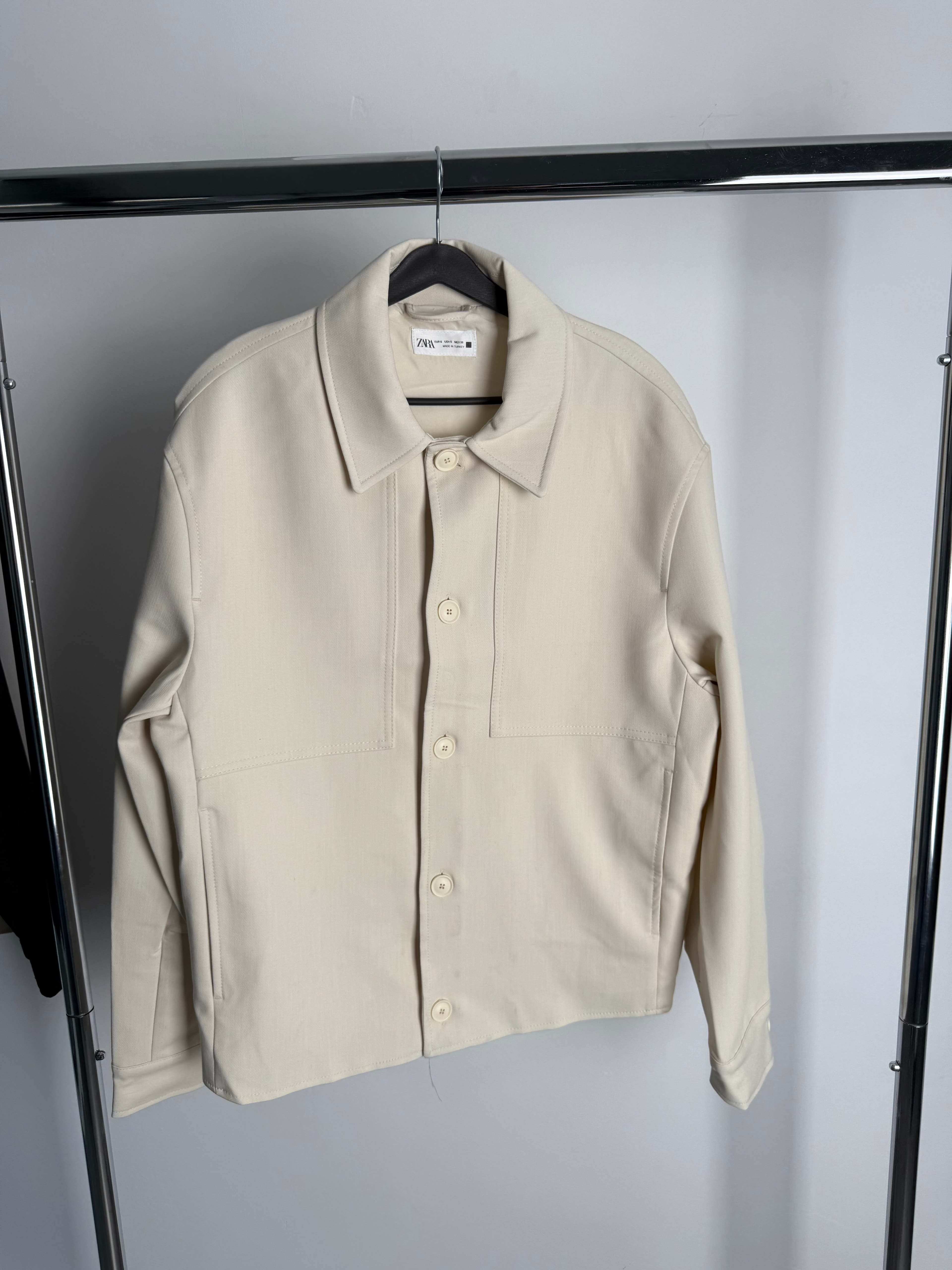 Yeni Sezon Crep Kumaş Kalın Casual Ceket