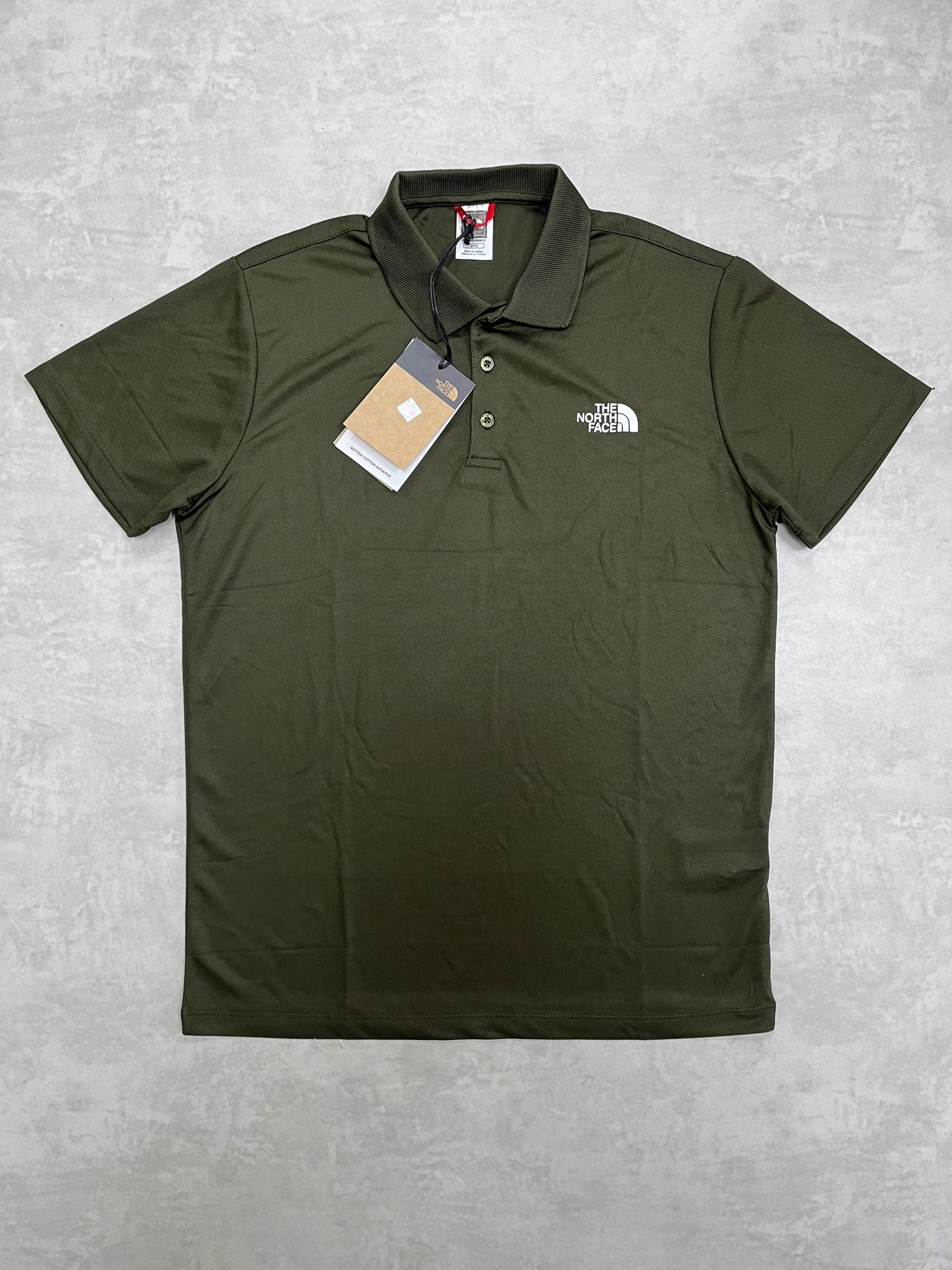 Regular Fit Clima (Nefes Alan) Haki  Polo Yaka T-shirt