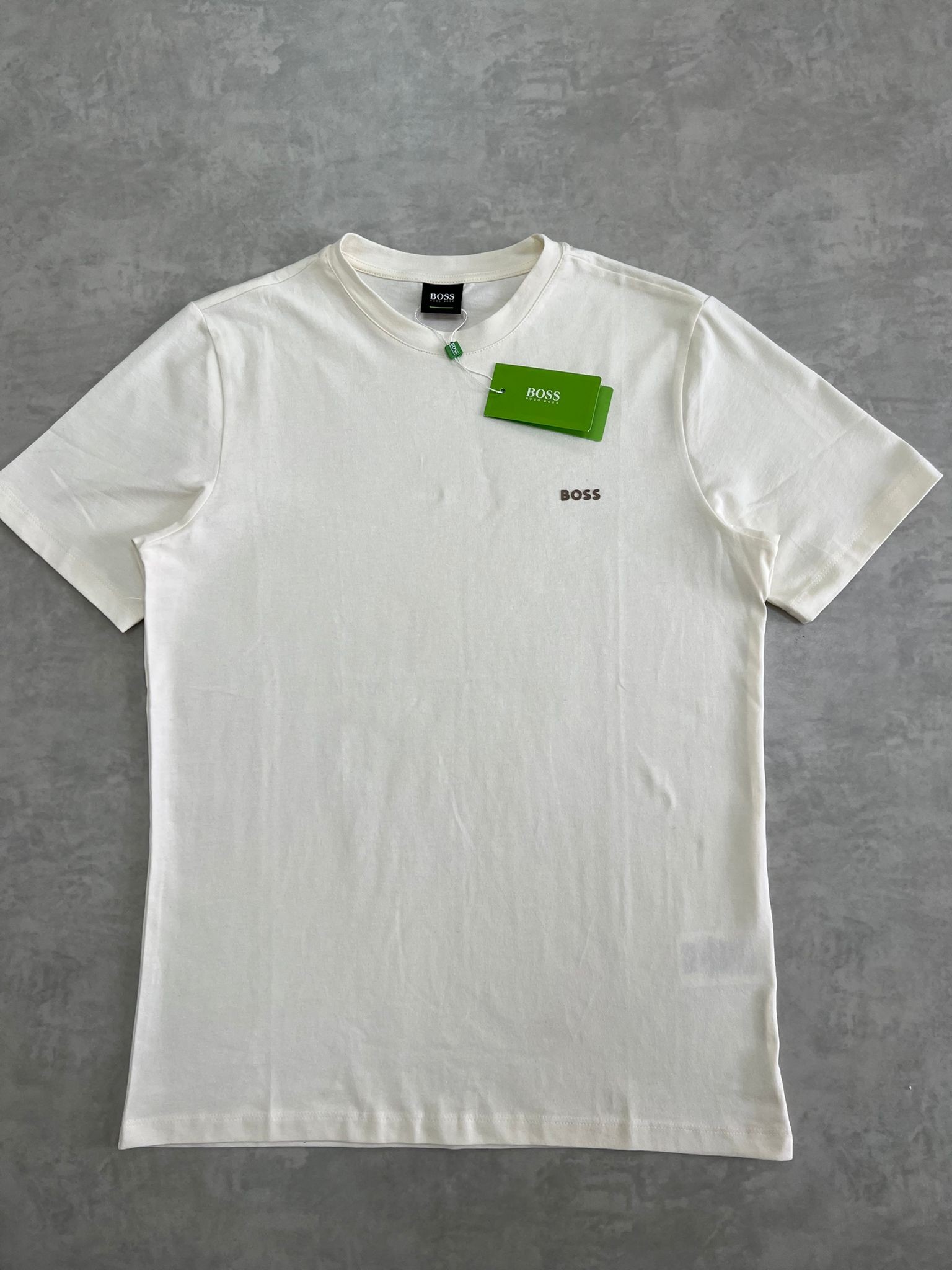 Cream Basic Mini Logo Classic  T-shirt