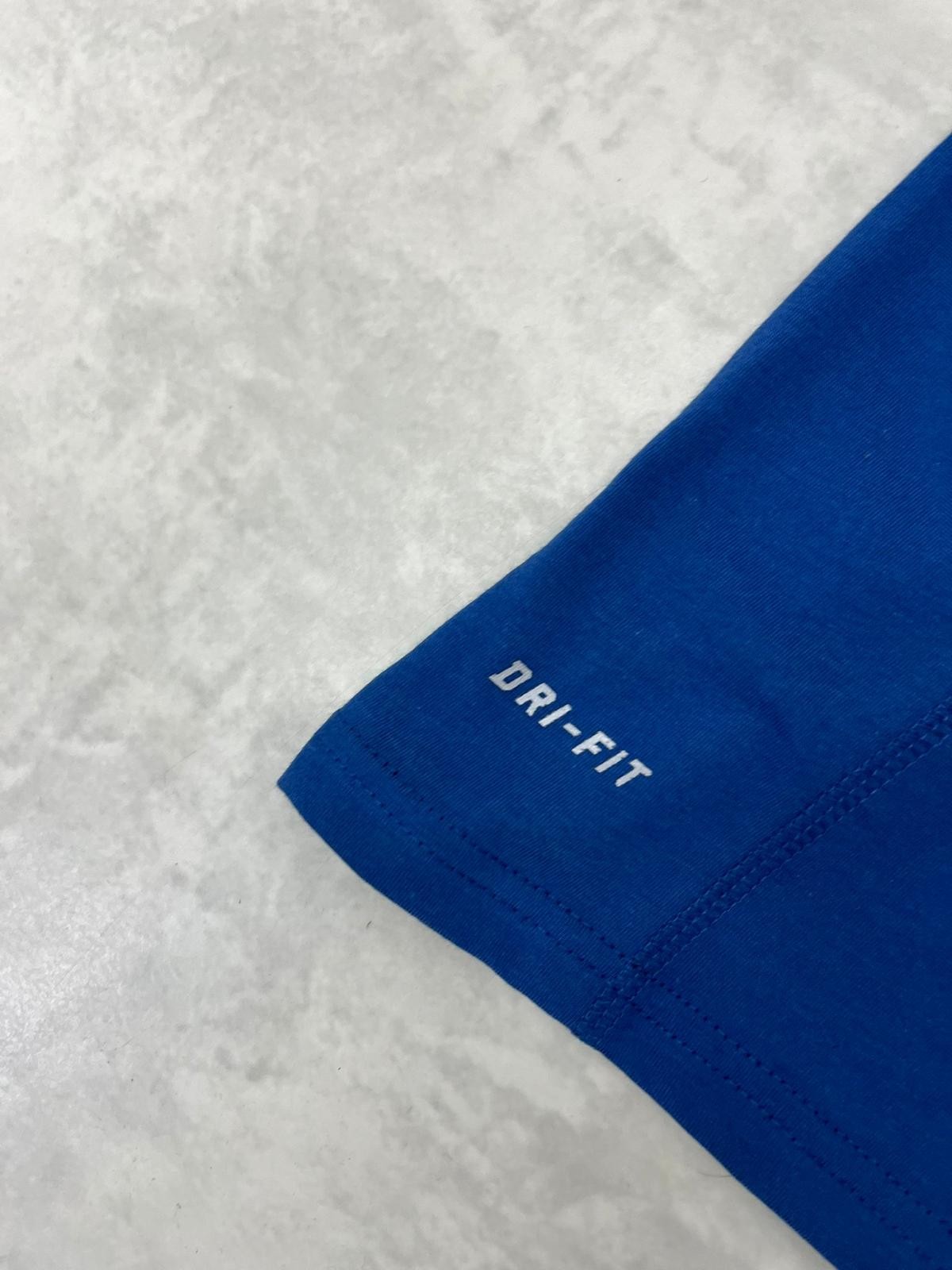 Classic  Basic Logo Blue T-shirt