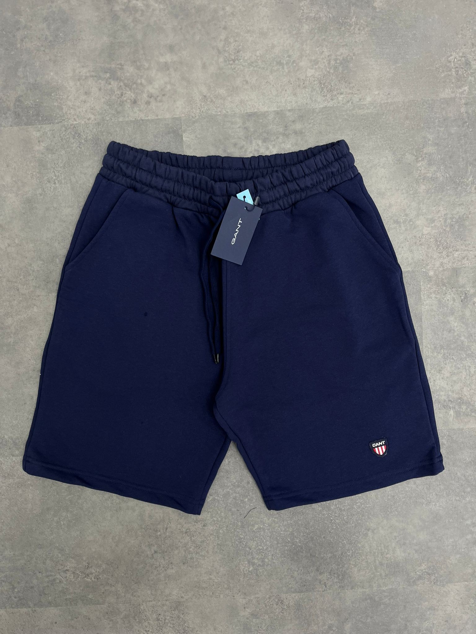 Yeni Sezon Classic  Nakış Arma  Logo Navy Blue Şort 
