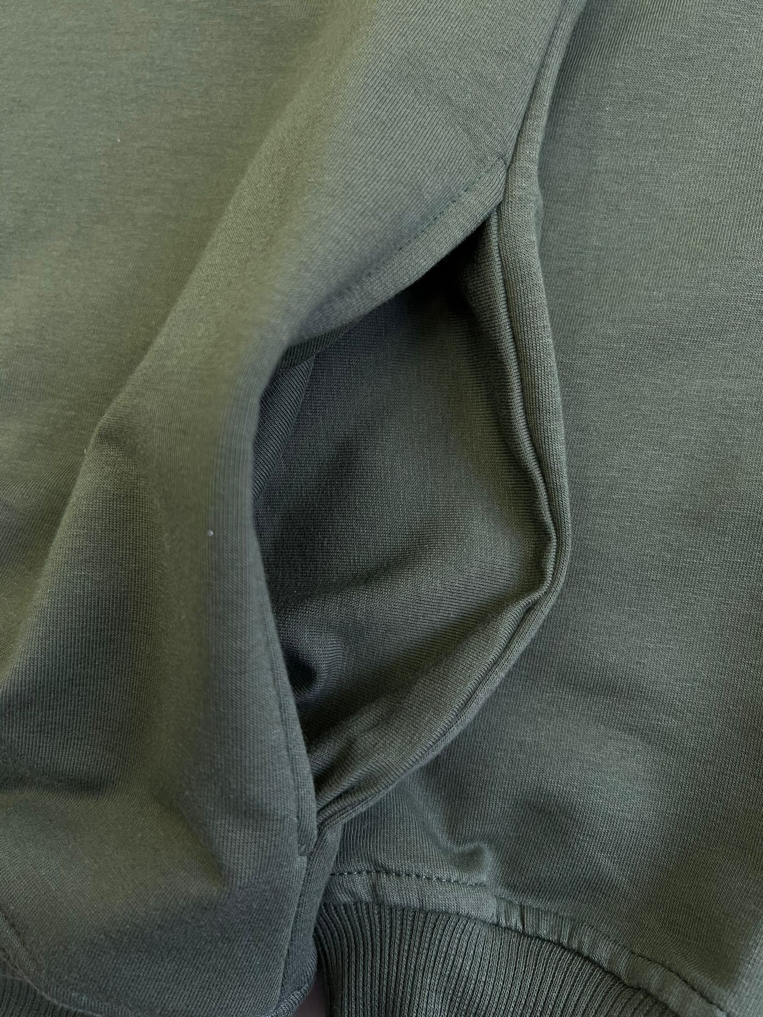 Basic Mid İcon Haki Sweatshirt